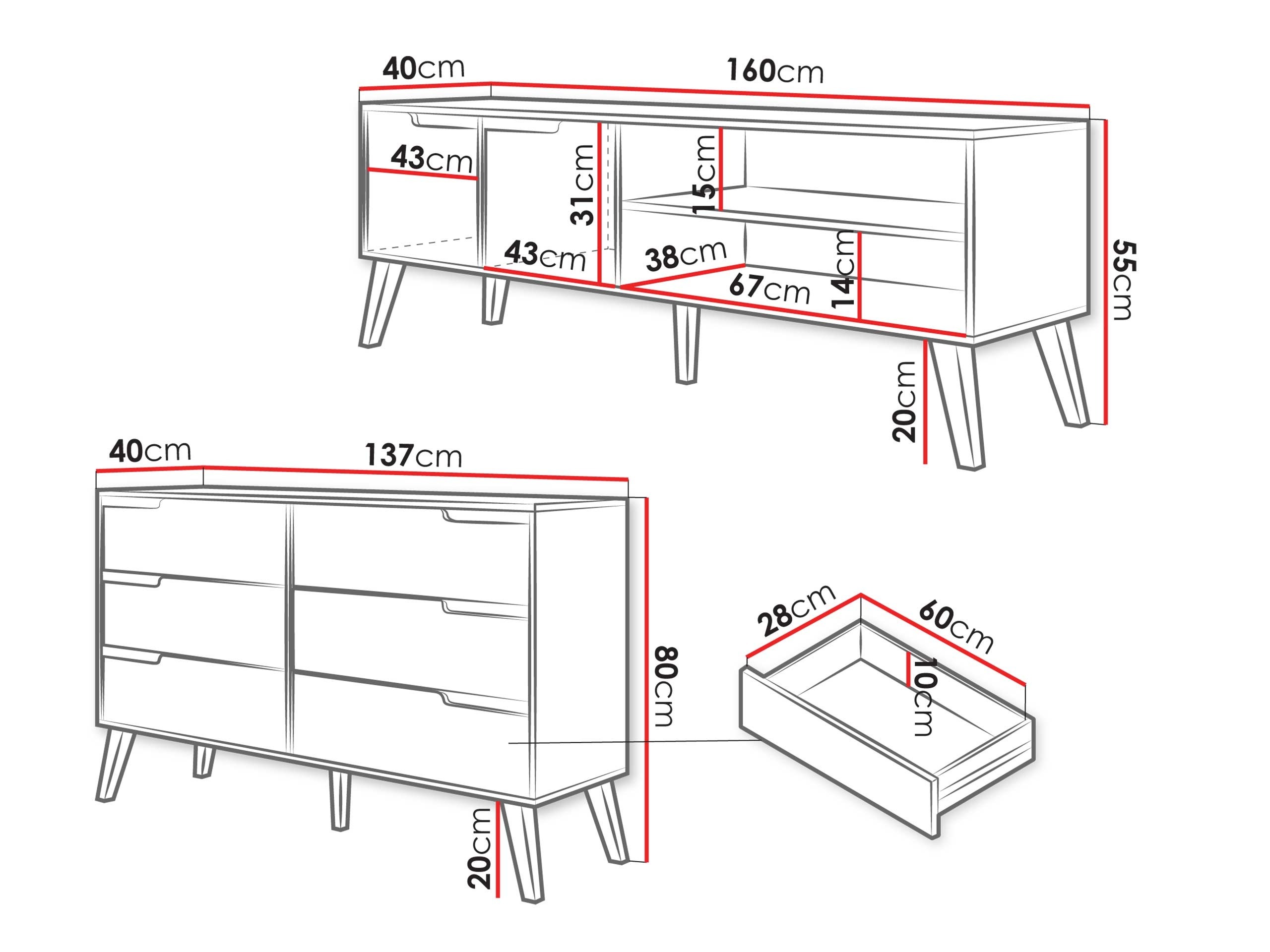 Viesistabas komplekts Otis II (Kašmirs)