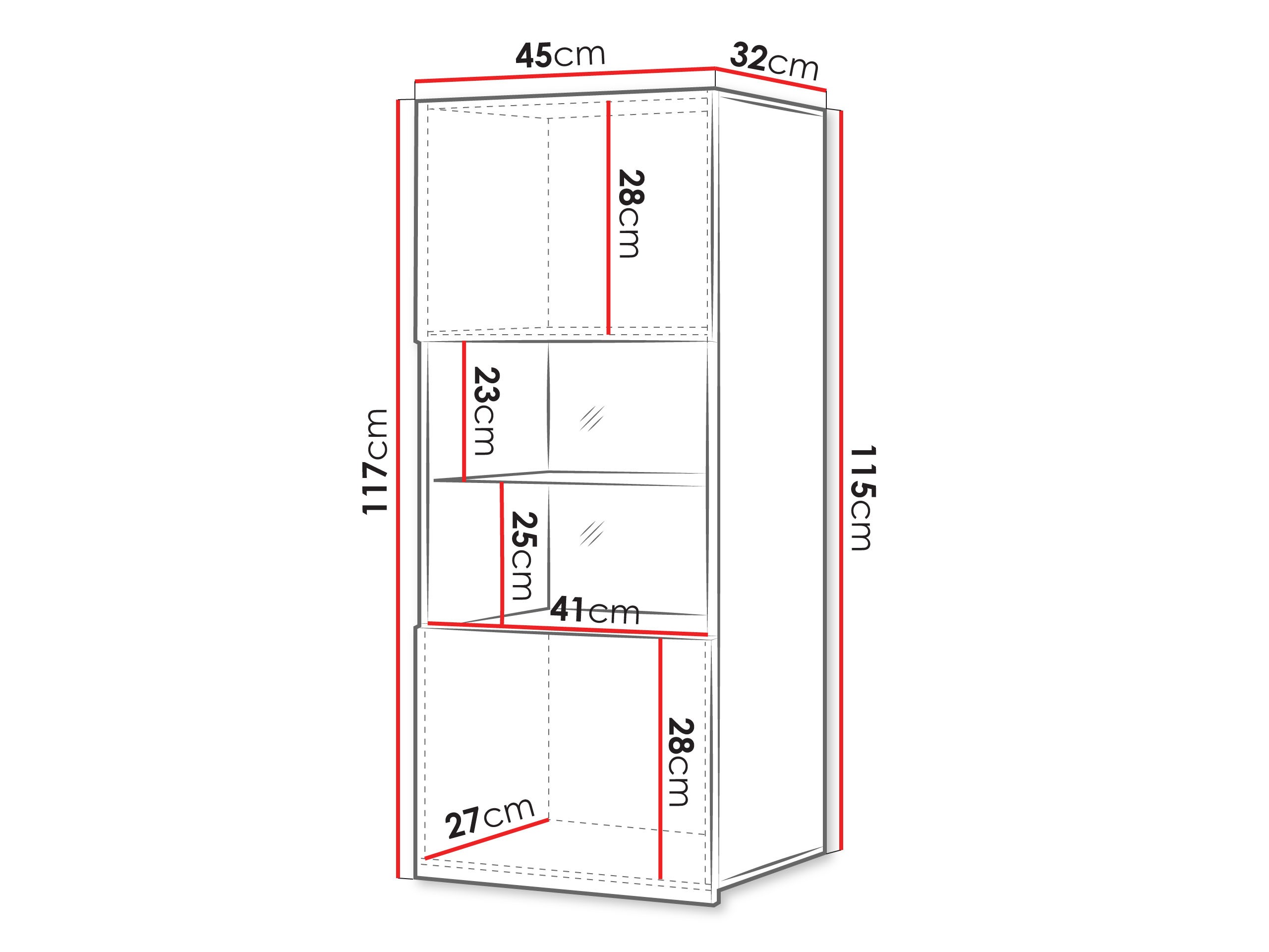 Piekarams skapītis Tivdalu 102 (Melns + Glancēts melns)