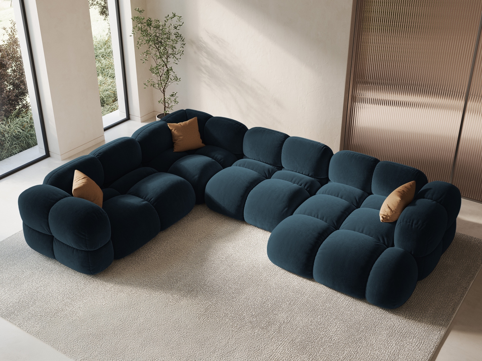 Stūra dīvāns Duncore 103 (Vogue 13)