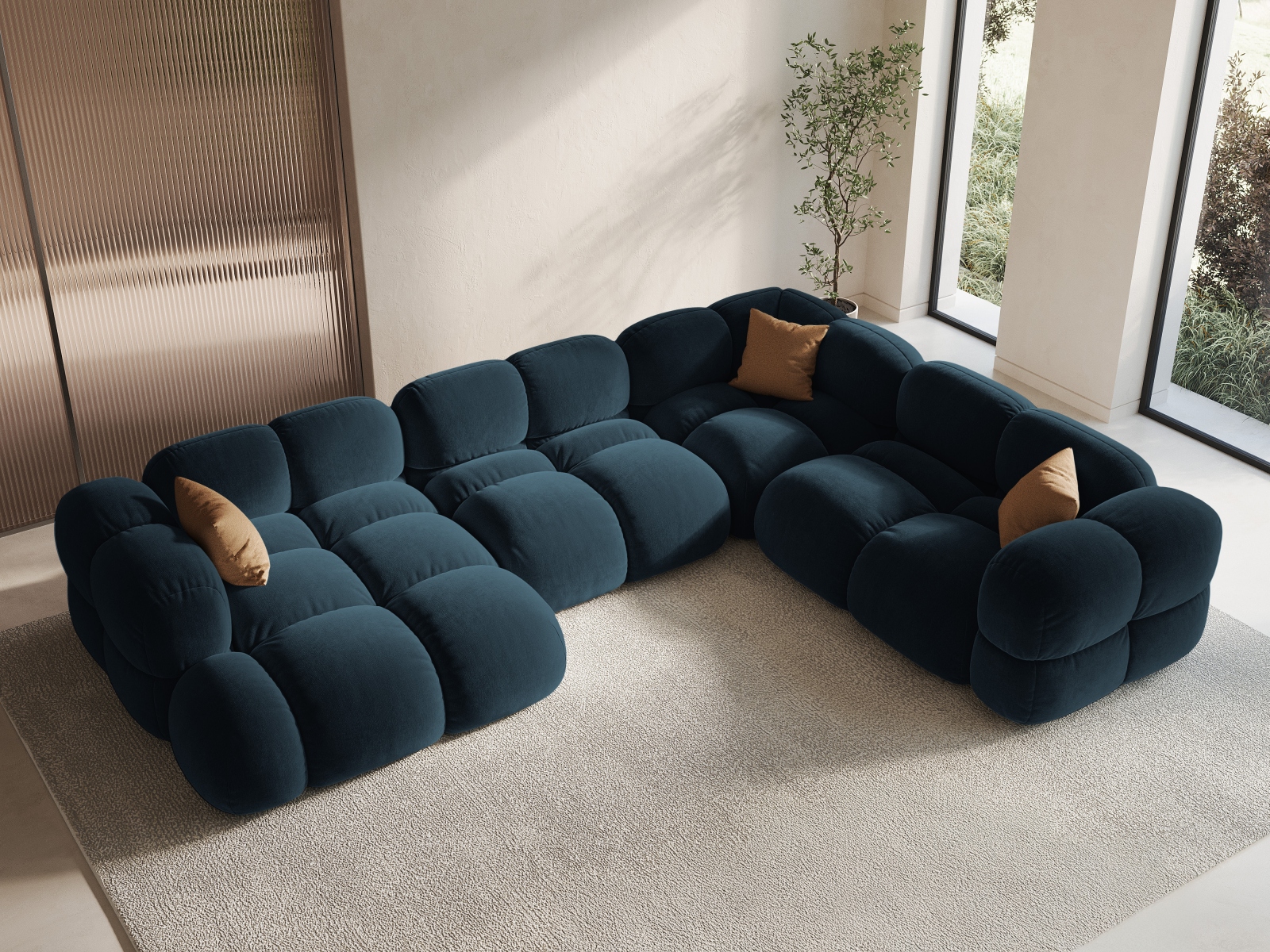 Stūra dīvāns Duncore 103 (Vogue 13)