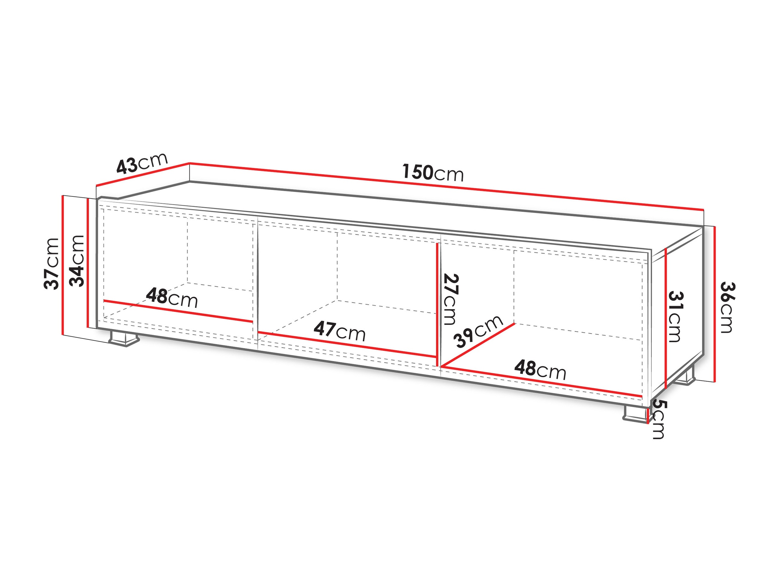 TV galds Remus (Riekstkoks)