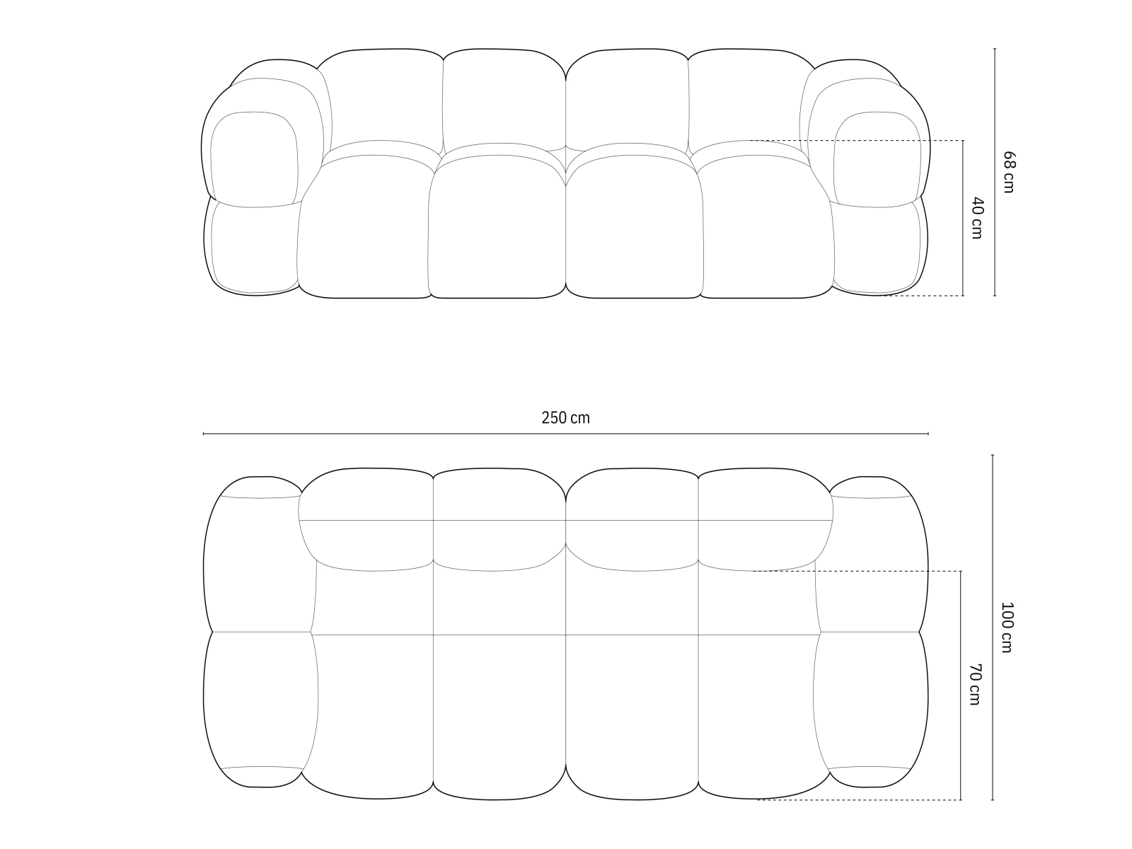 Dīvāns Duncore 105 (Sorella 03)