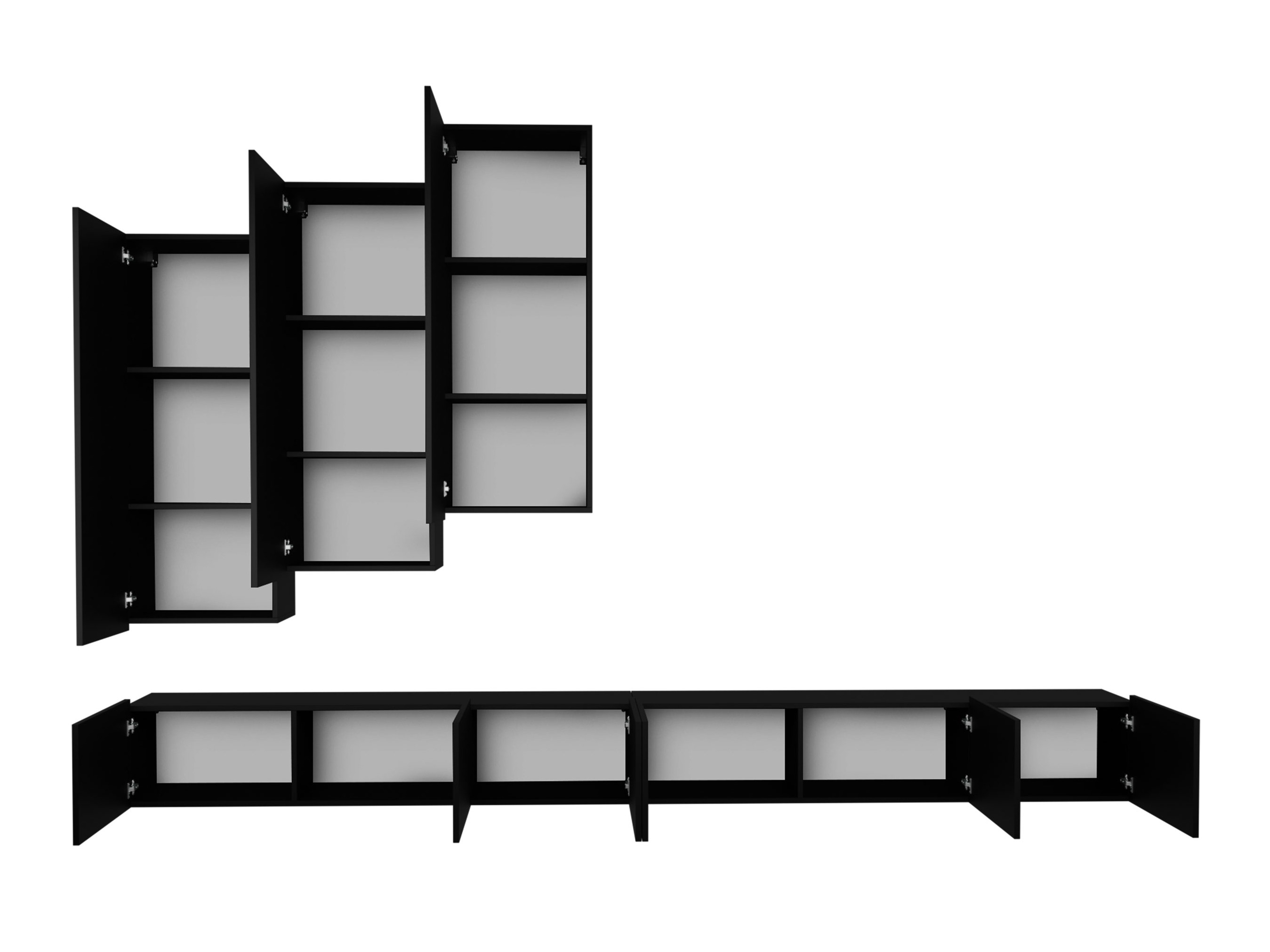 Viesistabas komplekts Remus XX (Balts)