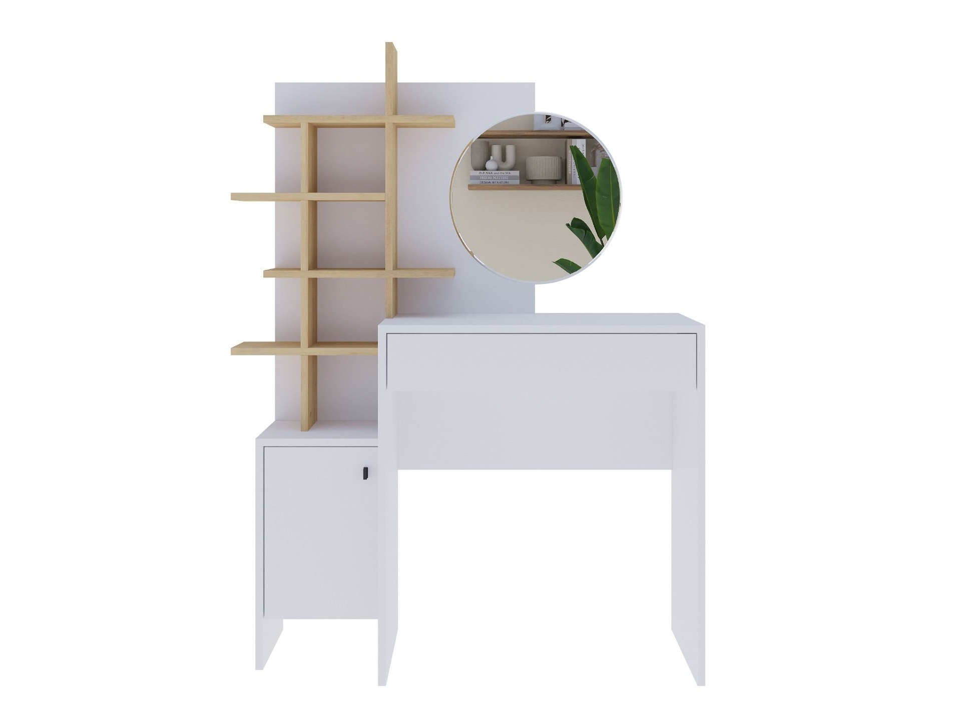 Grima galds Kailua 220 (Balts + Ozols)