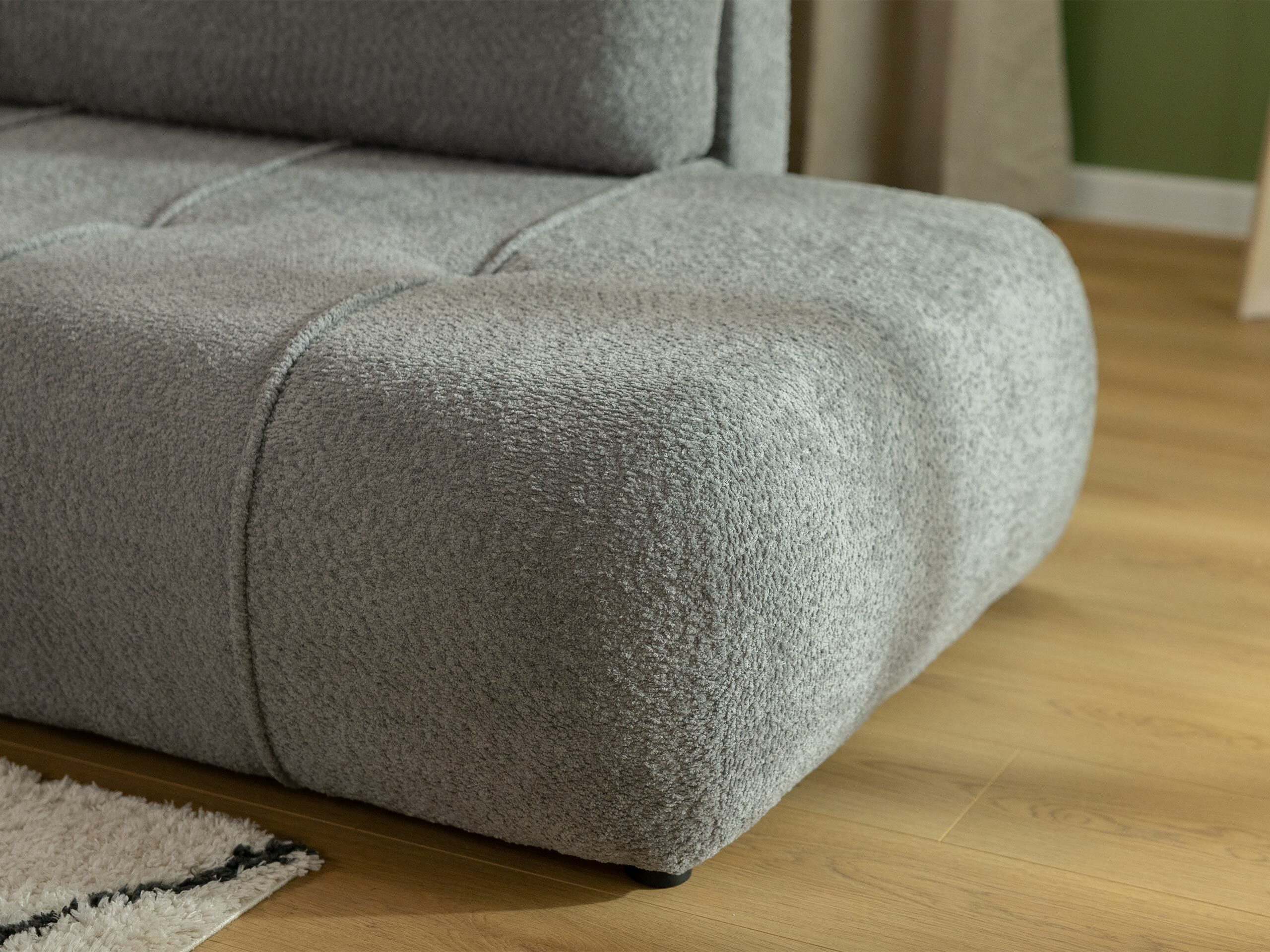 Stūra dīvāns Comfivo Laurus III (Velo 621)