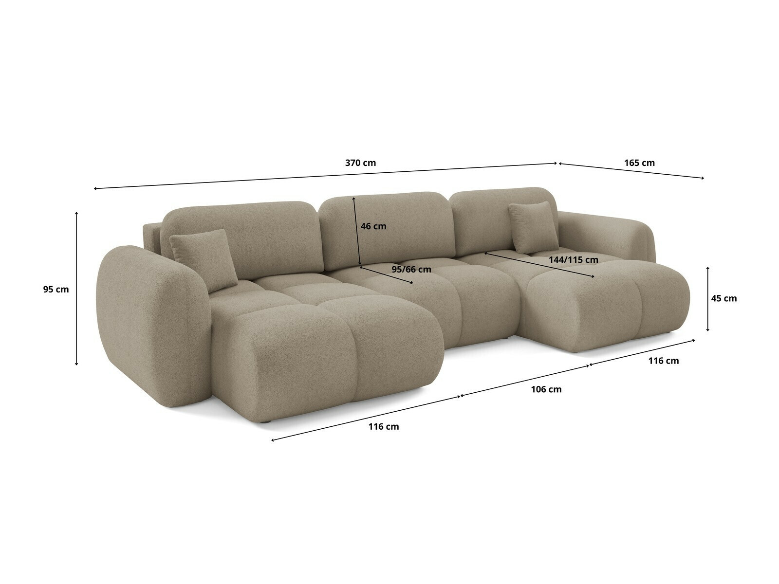 Stūra dīvāns Franklin 213 (Quelle 38)