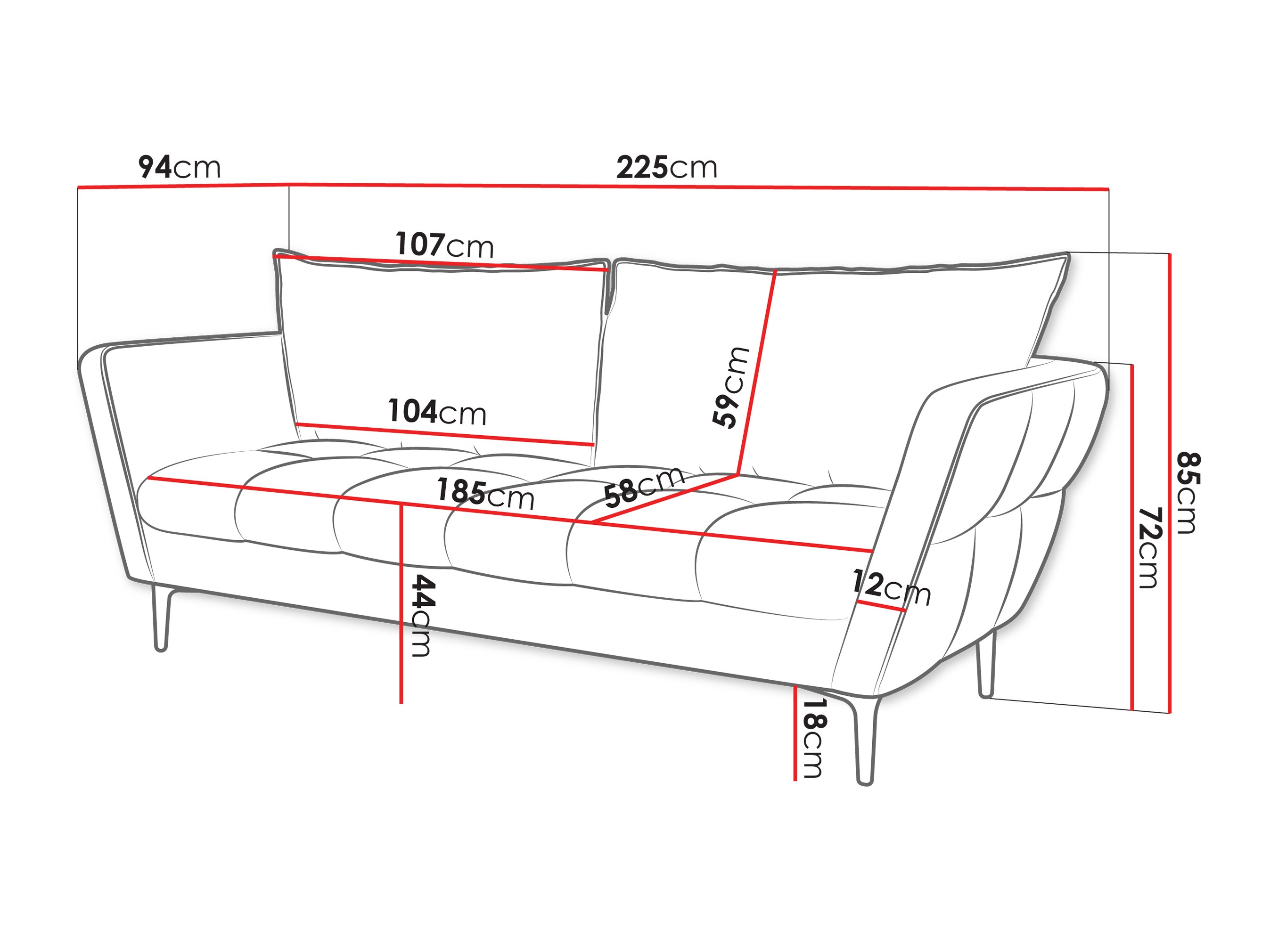 Dīvāns TrendyNest Villis (Aphrodite 19)