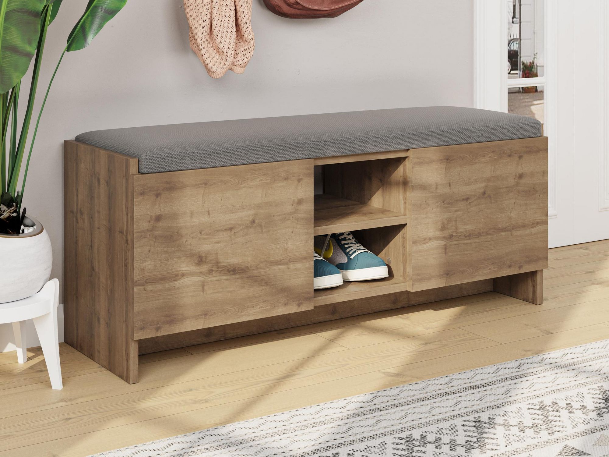 Apavu plaukts Kailua 1047 (Tumšs ozols)