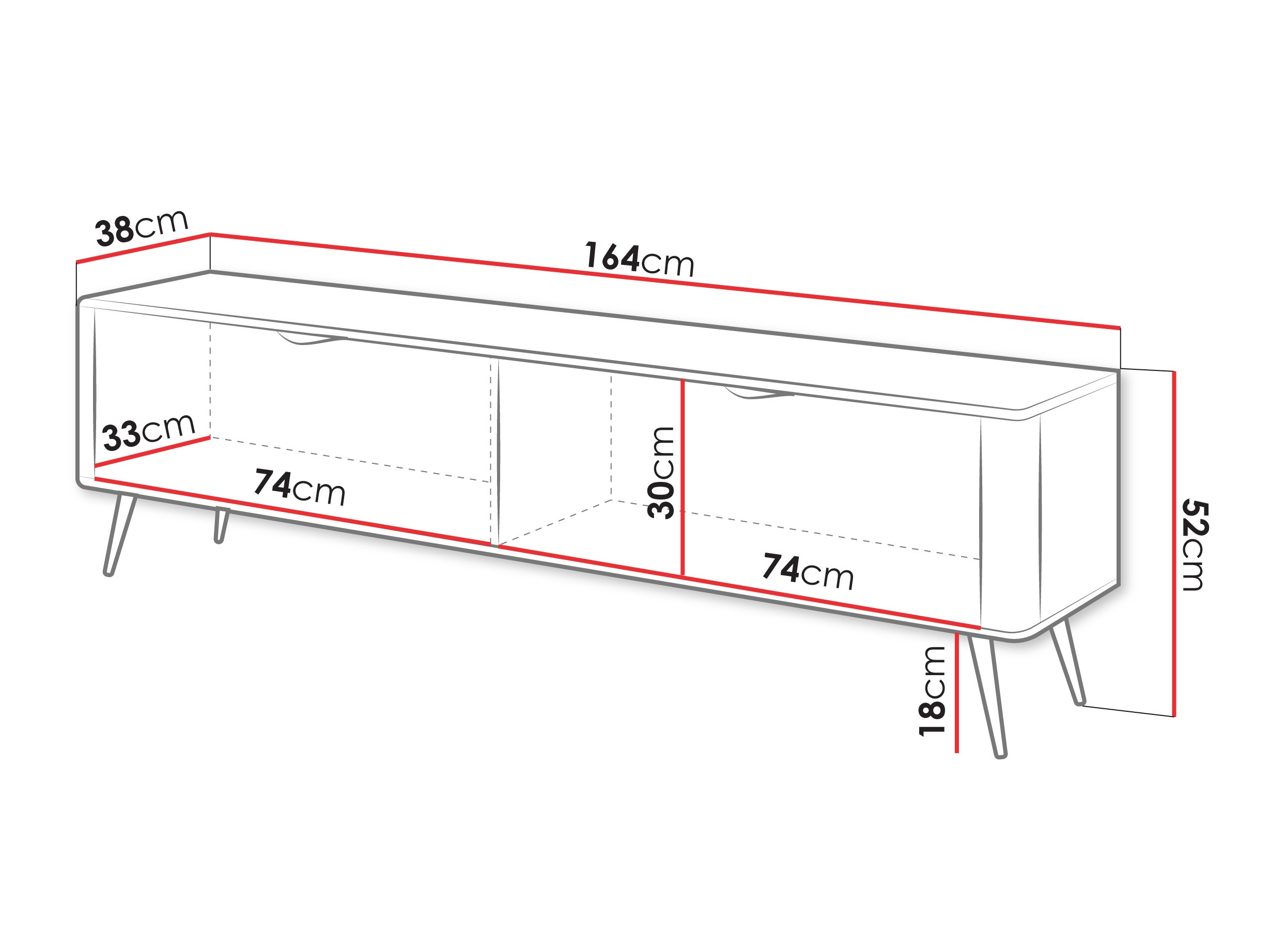 TV galds Ioca (Bēšs)