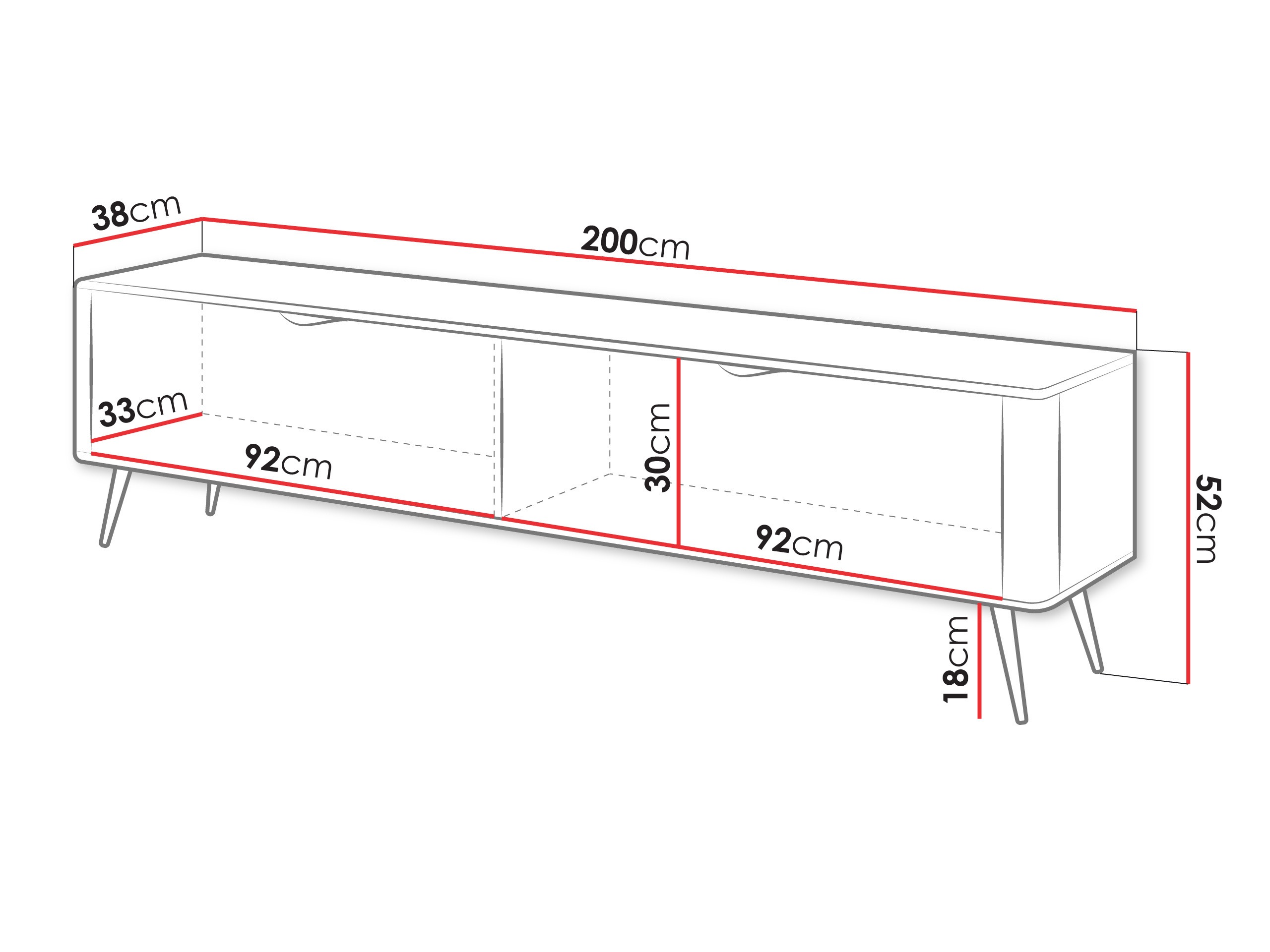 TV galds Ioca I (Bēšs)