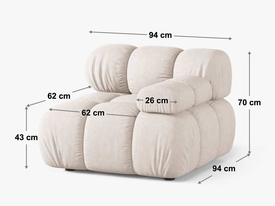 Moduļu krēsls Caltenu 104 (Sonic 23)