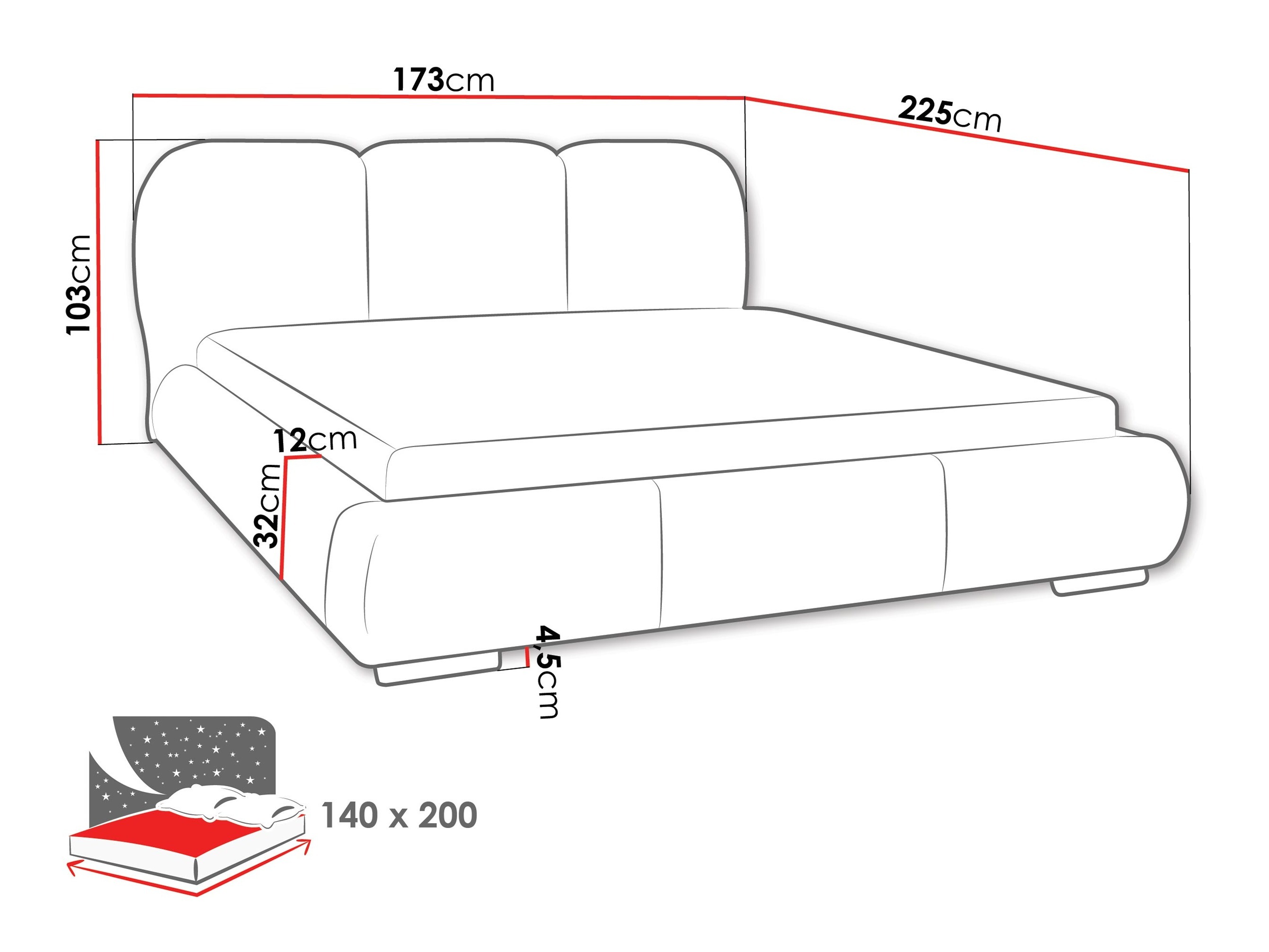 Gulta TrendyNest Navium (Coral 15)