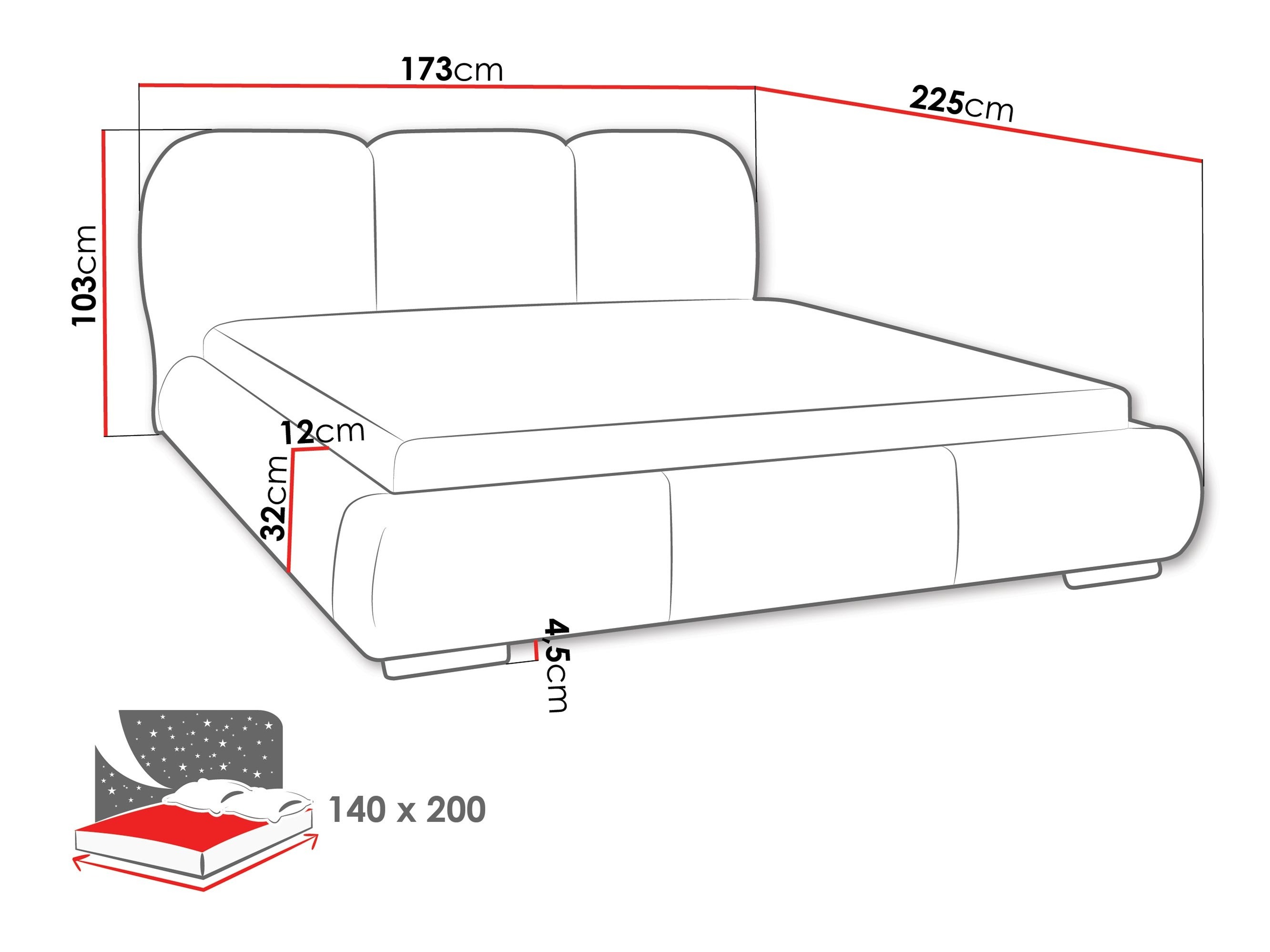 Gulta TrendyNest Navium (Coral 50)