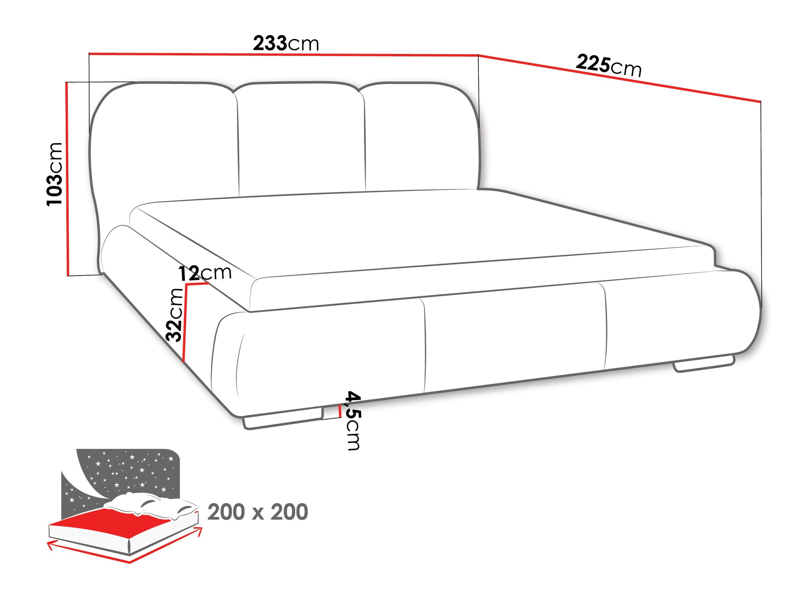 Gulta TrendyNest Navium (Coral 50)