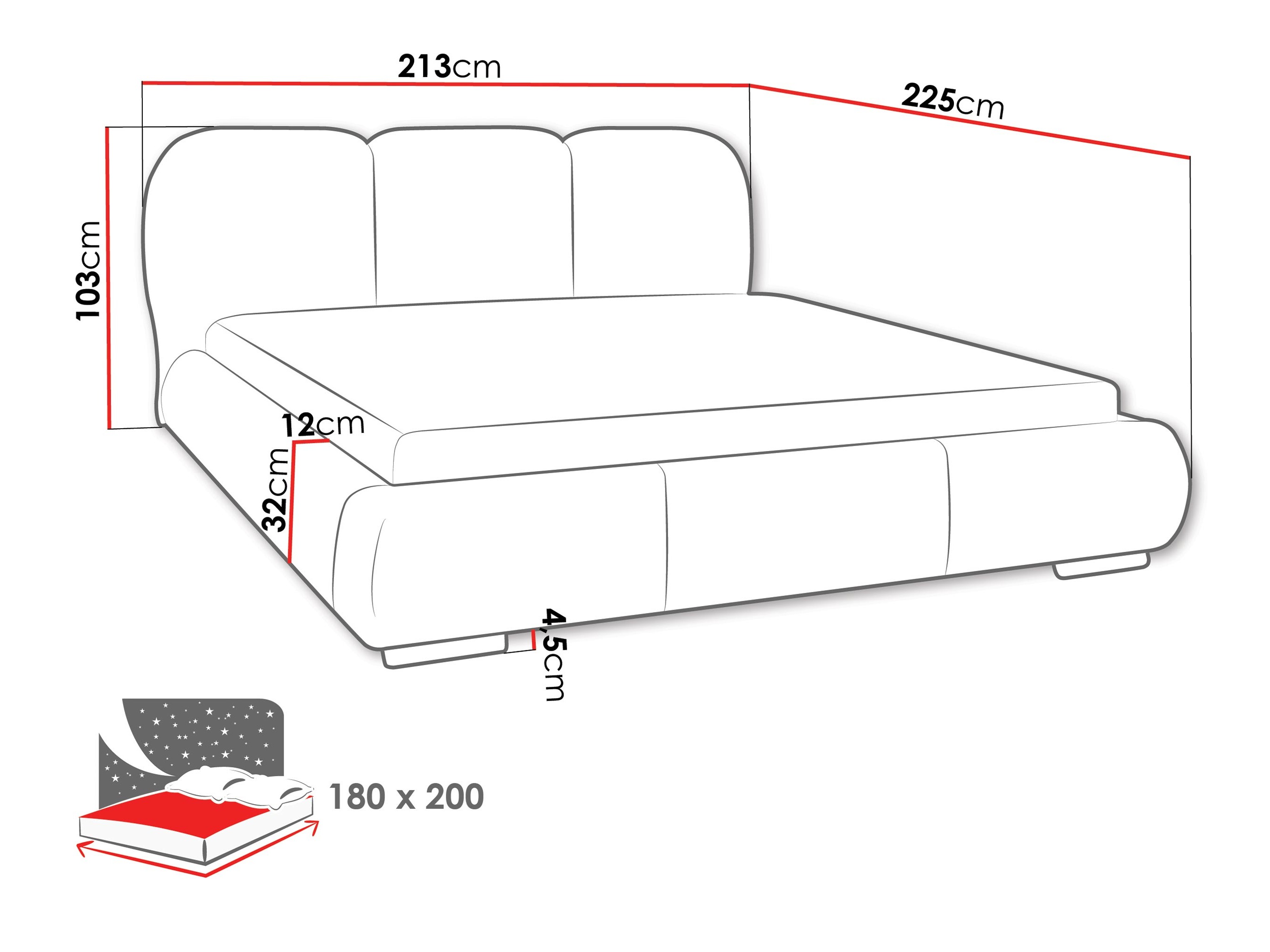 Gulta TrendyNest Navium (Coral 75)
