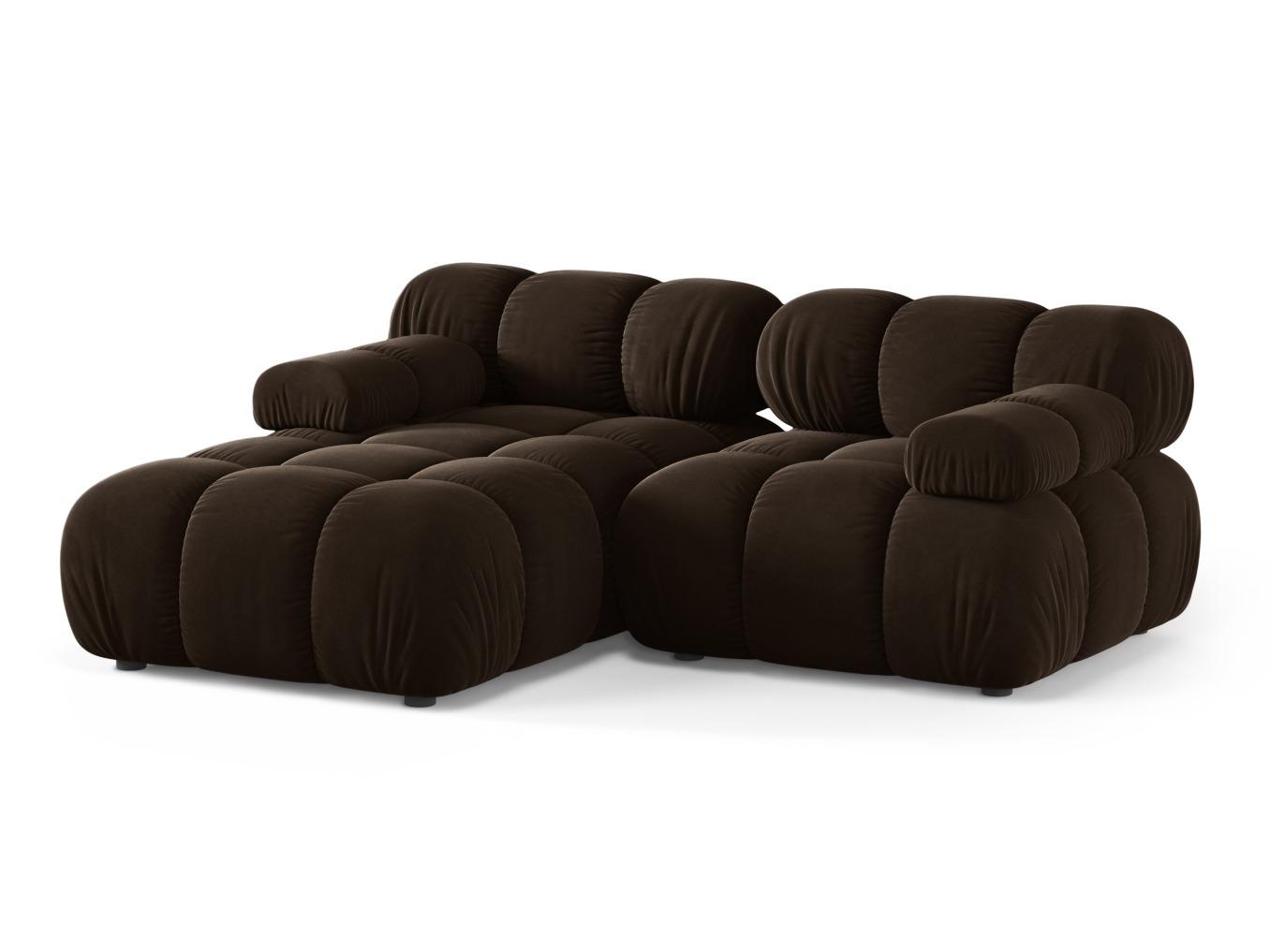 Moduļu stūra dīvāns Caltenu 105 (Bluvel 48)