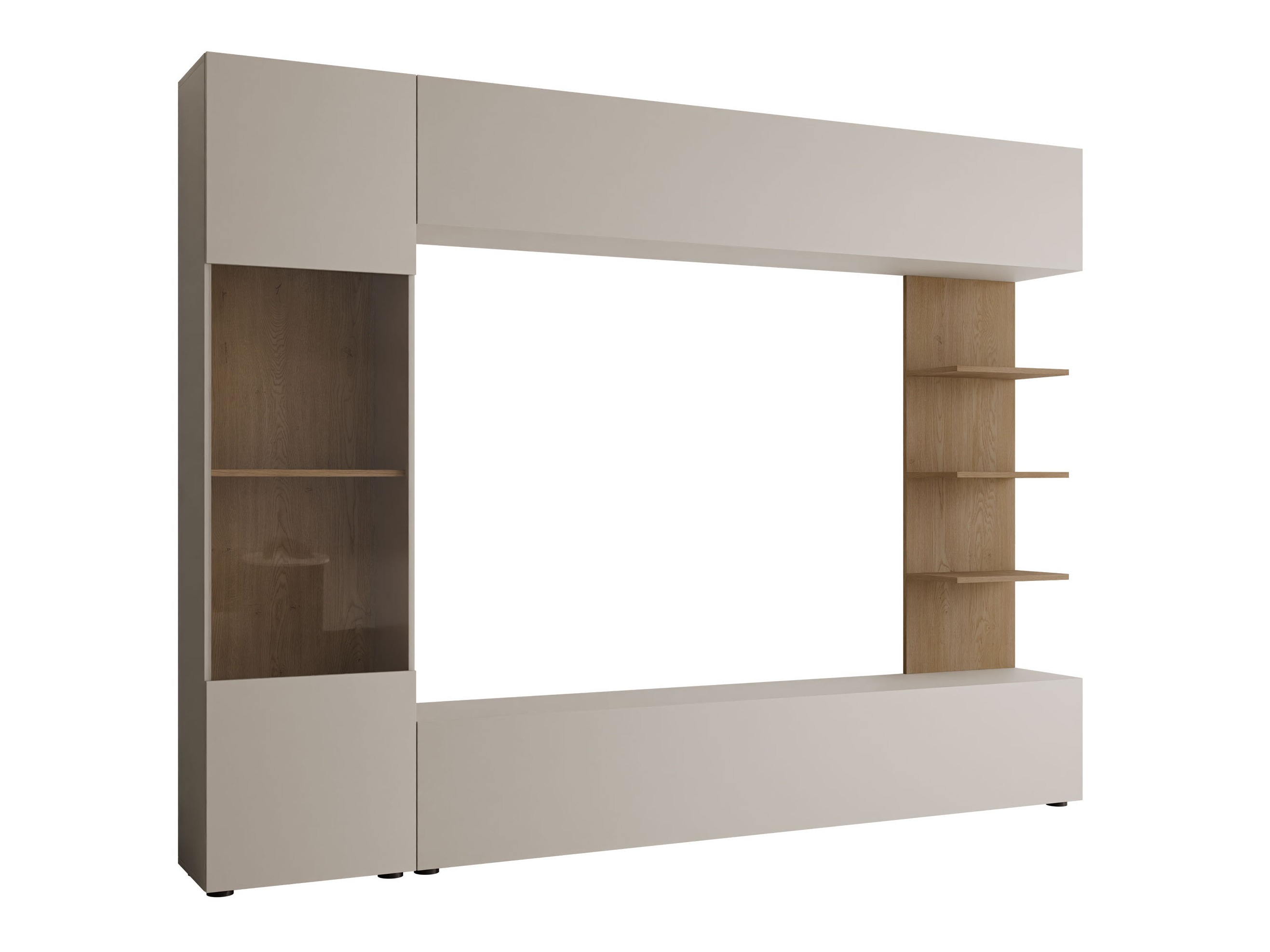 Viesistabas komplekts Comfivo Animus (Kašmirs + Ozols)