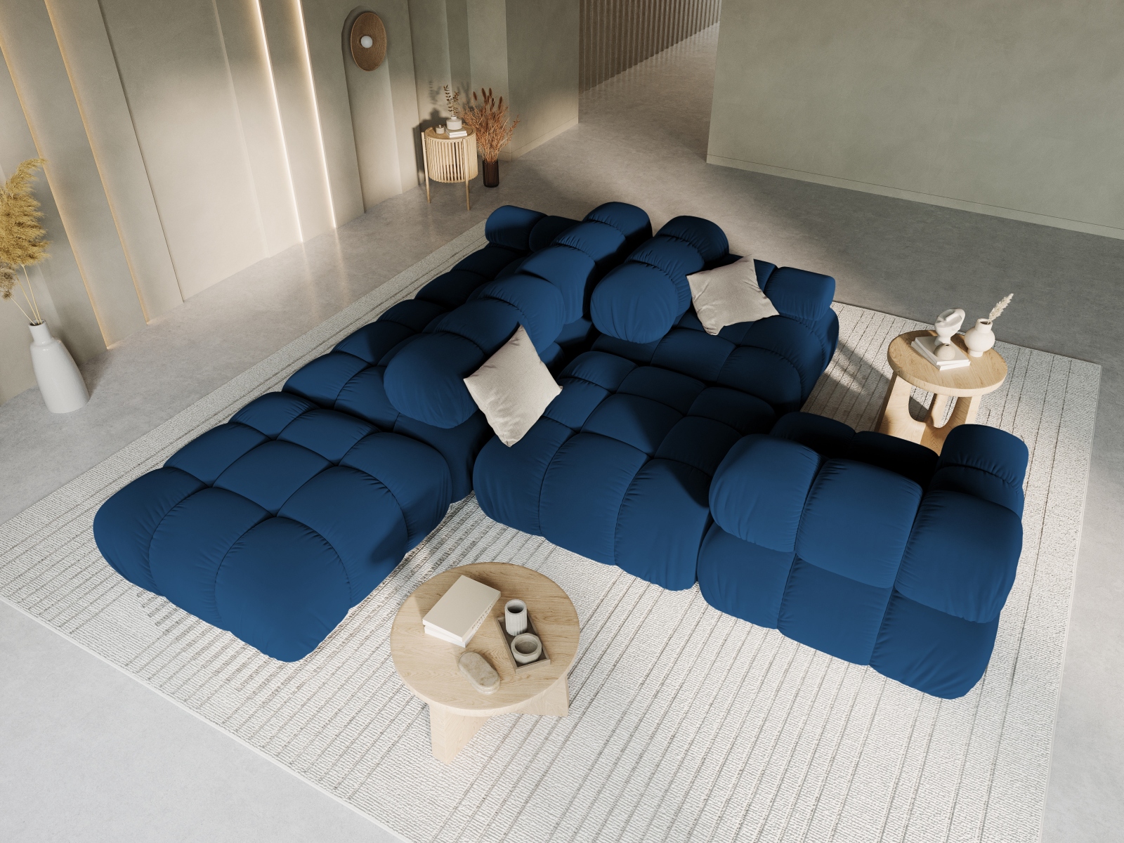 Moduļu dīvāns Caltenu 110 (Bluvel 86)