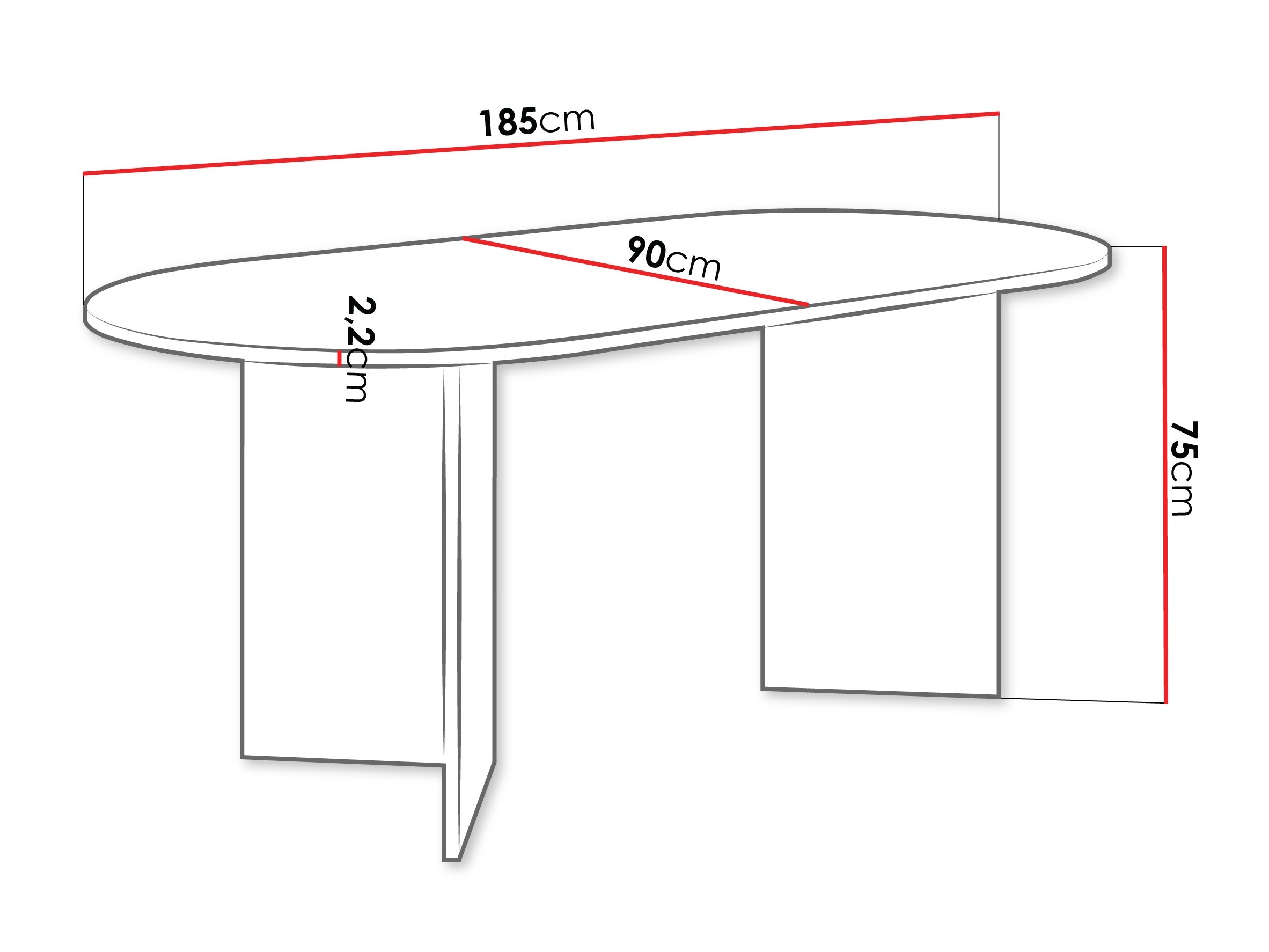 Galds Comfivo Fungus (Ozols)