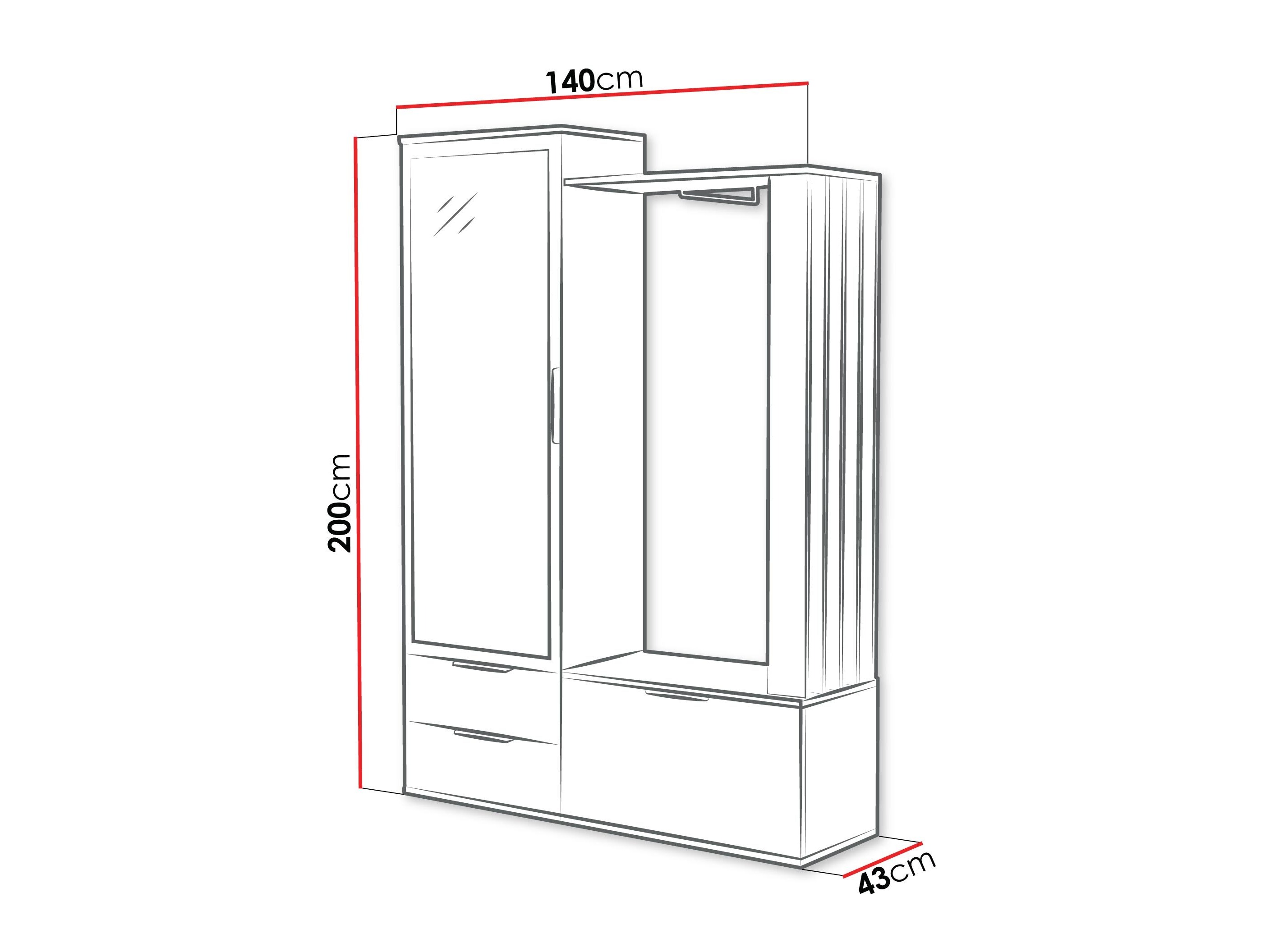 Priekšnama komplekts Honolulu 262