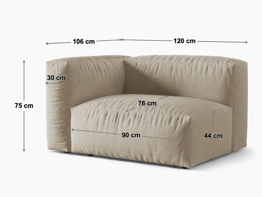 Moduļu krēsls Sorcoro 103 (Tilia 17)