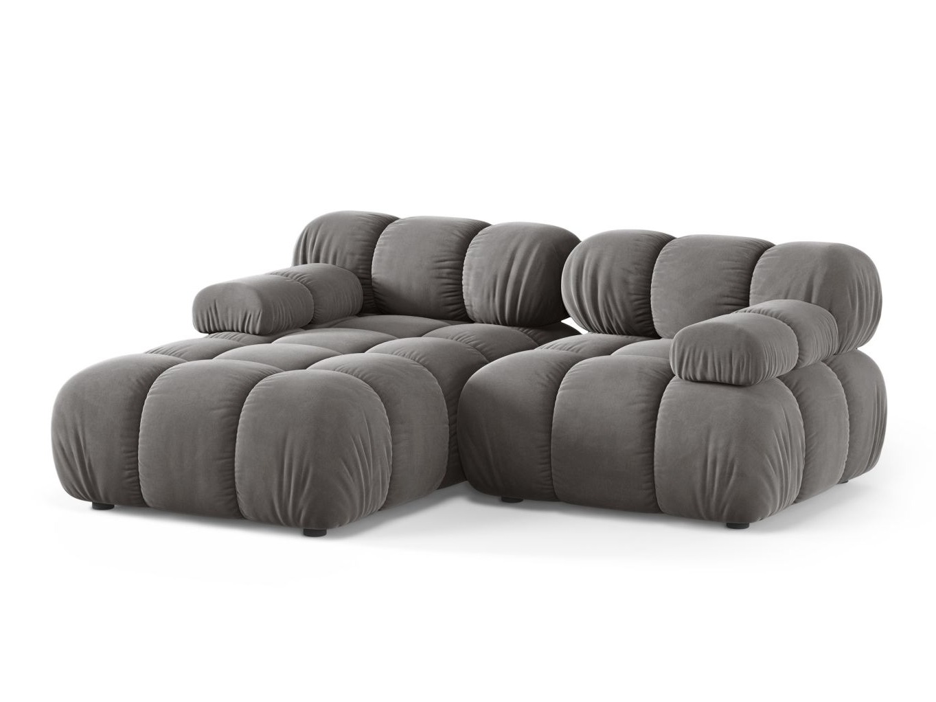 Moduļu stūra dīvāns Caltenu 105 (Bluvel 13)