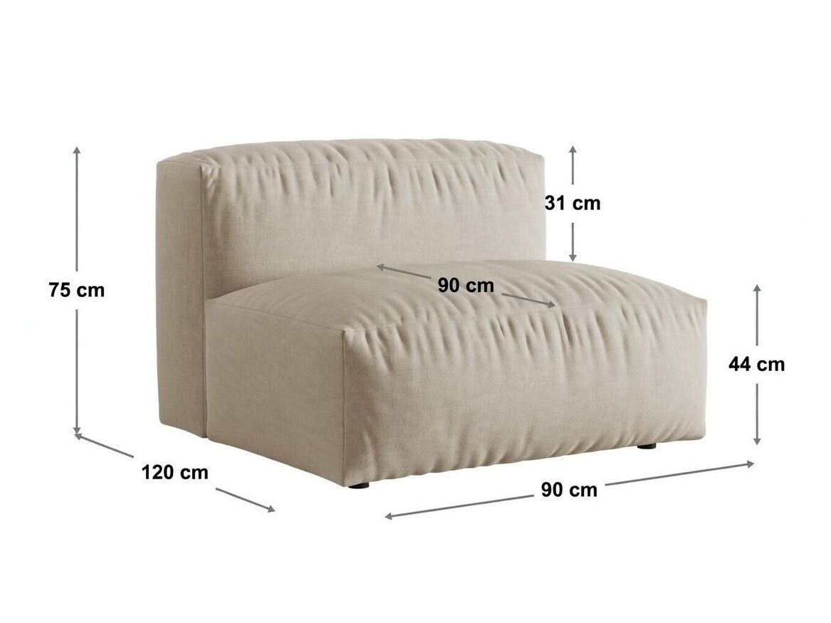 Moduļu krēsls Sorcoro 119 (Vogue 1)