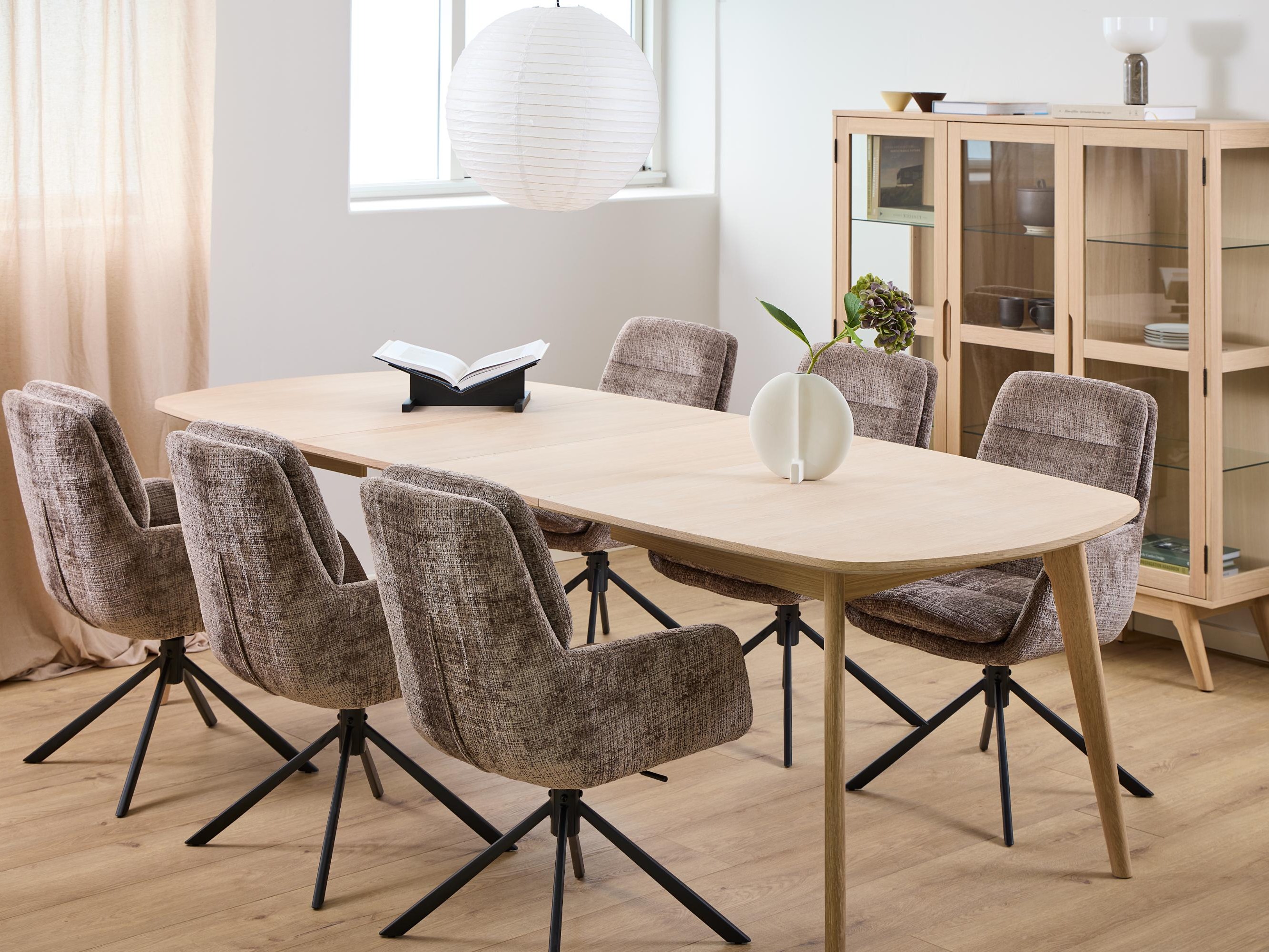 Galda paplašinājums Norsica Elmdome 106 (Gaišs koks) (2 gab.)