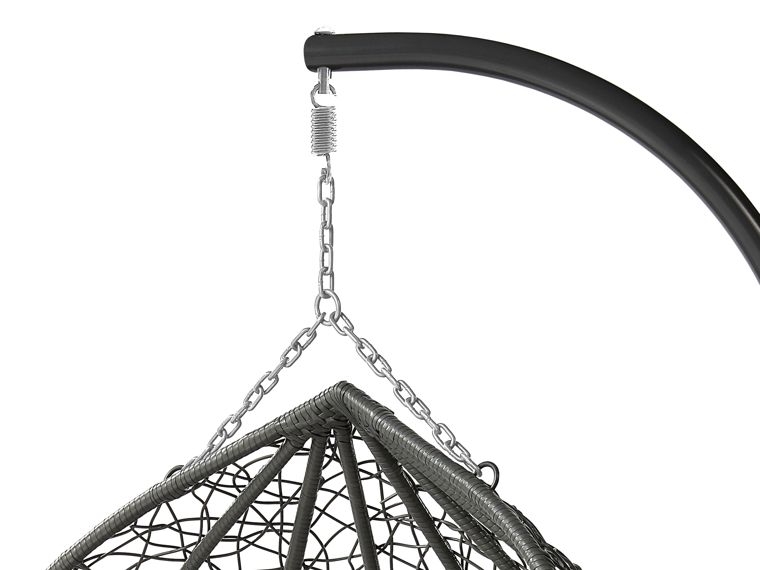 Piekaramais krēsls Comfivo Audos (Pelēks + Gaiši pelēks)