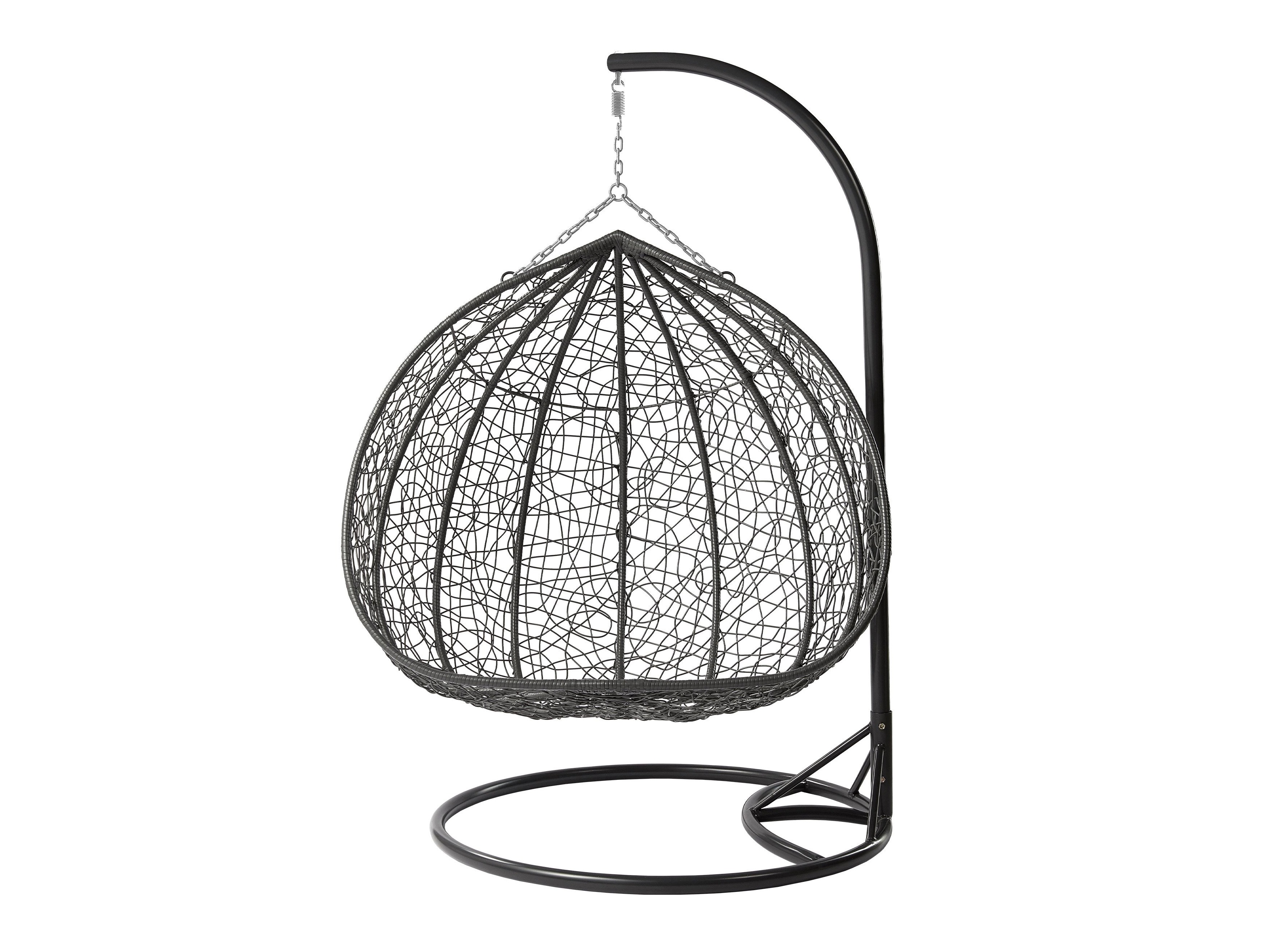 Piekaramais krēsls Comfivo Audos (Pelēks + Gaiši pelēks)