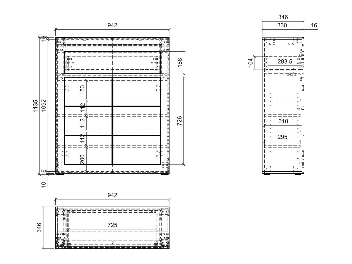 Priekšnama komplekts Ophtola 106