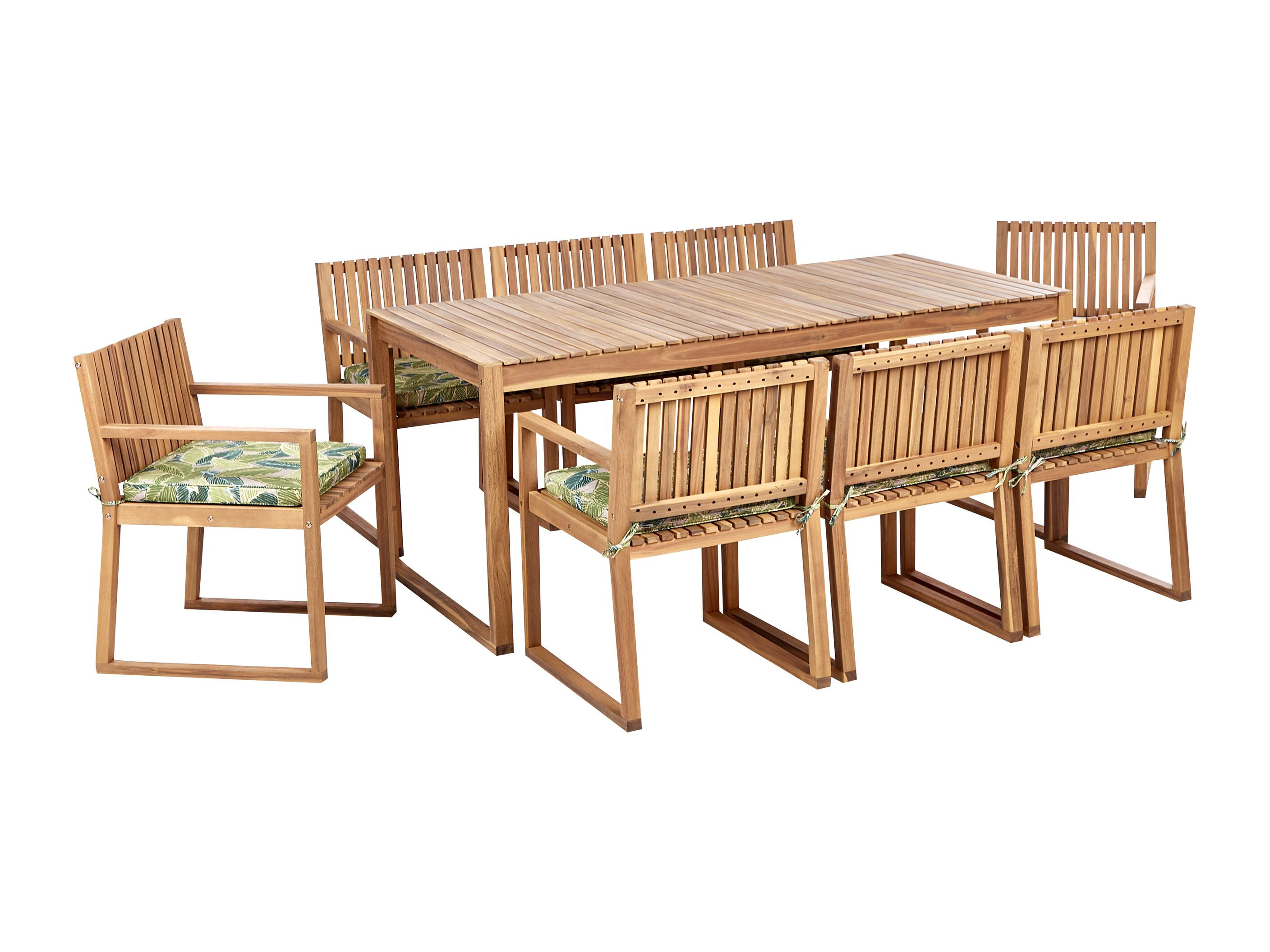 Galds un krēslu komplekts Berwyn 3235 (Zaļš)