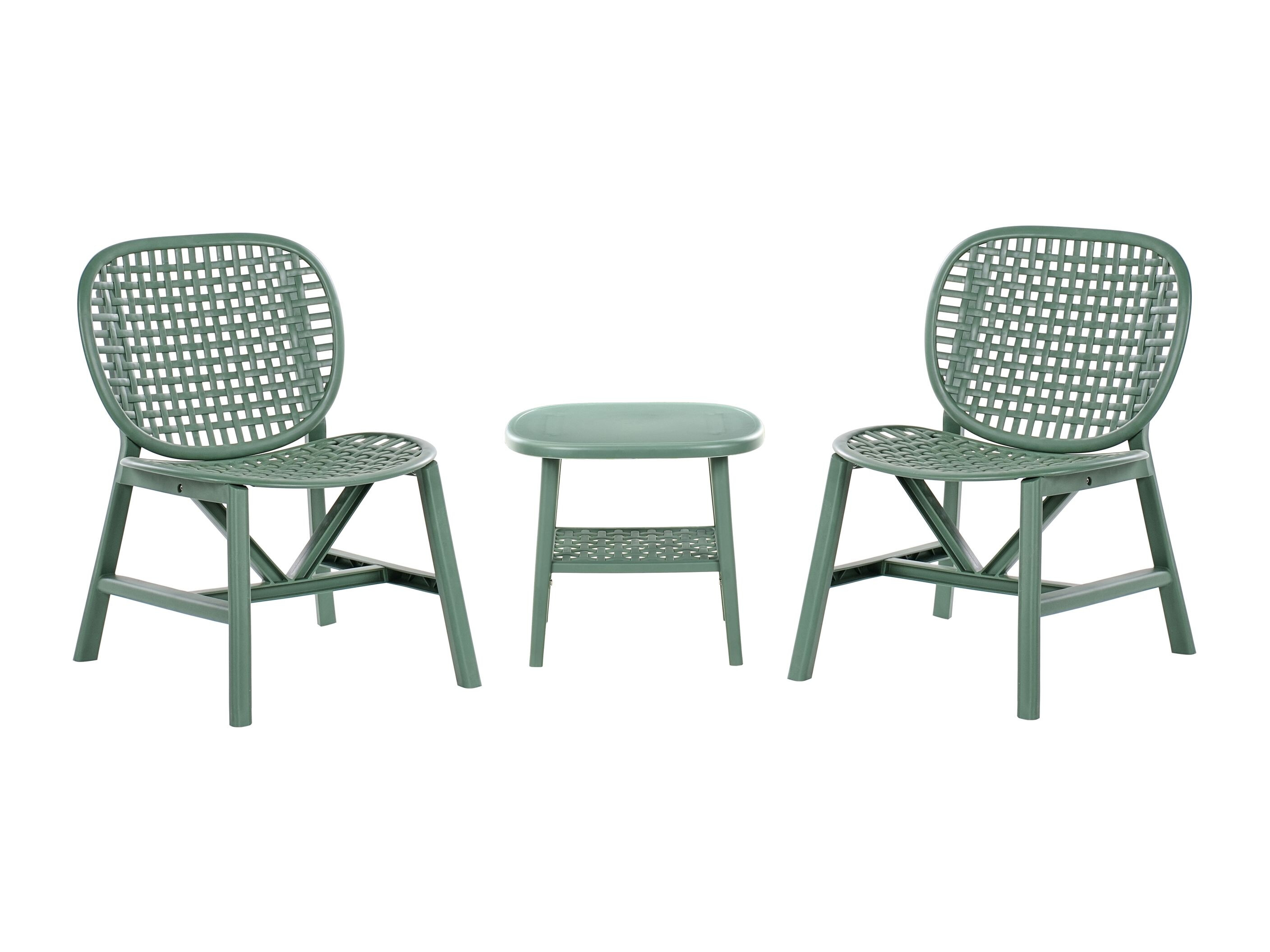 Balkona komplekts Berwyn 3236 (Zaļš)