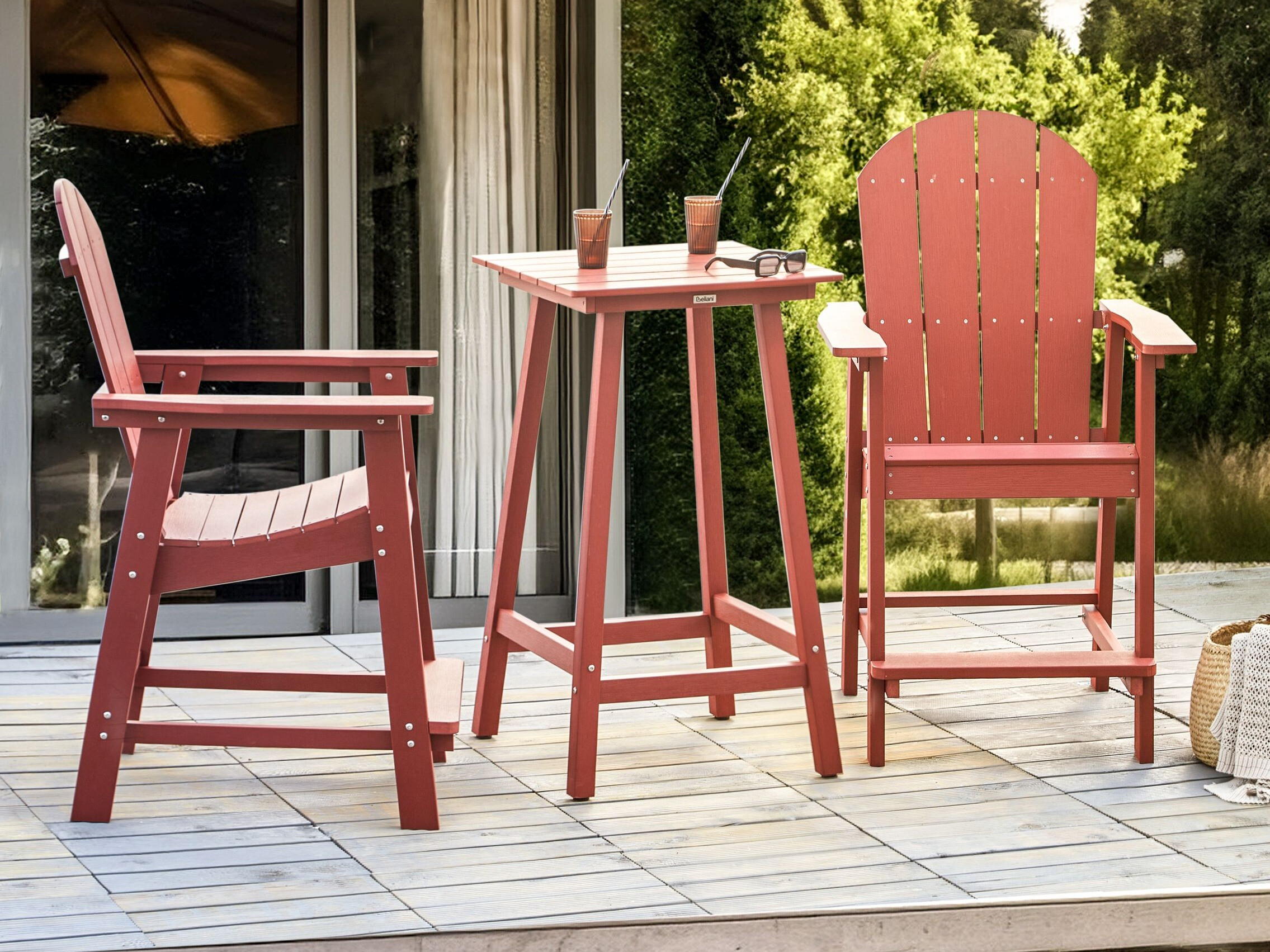 Balkona komplekts Berwyn 3249 (Sarkans)