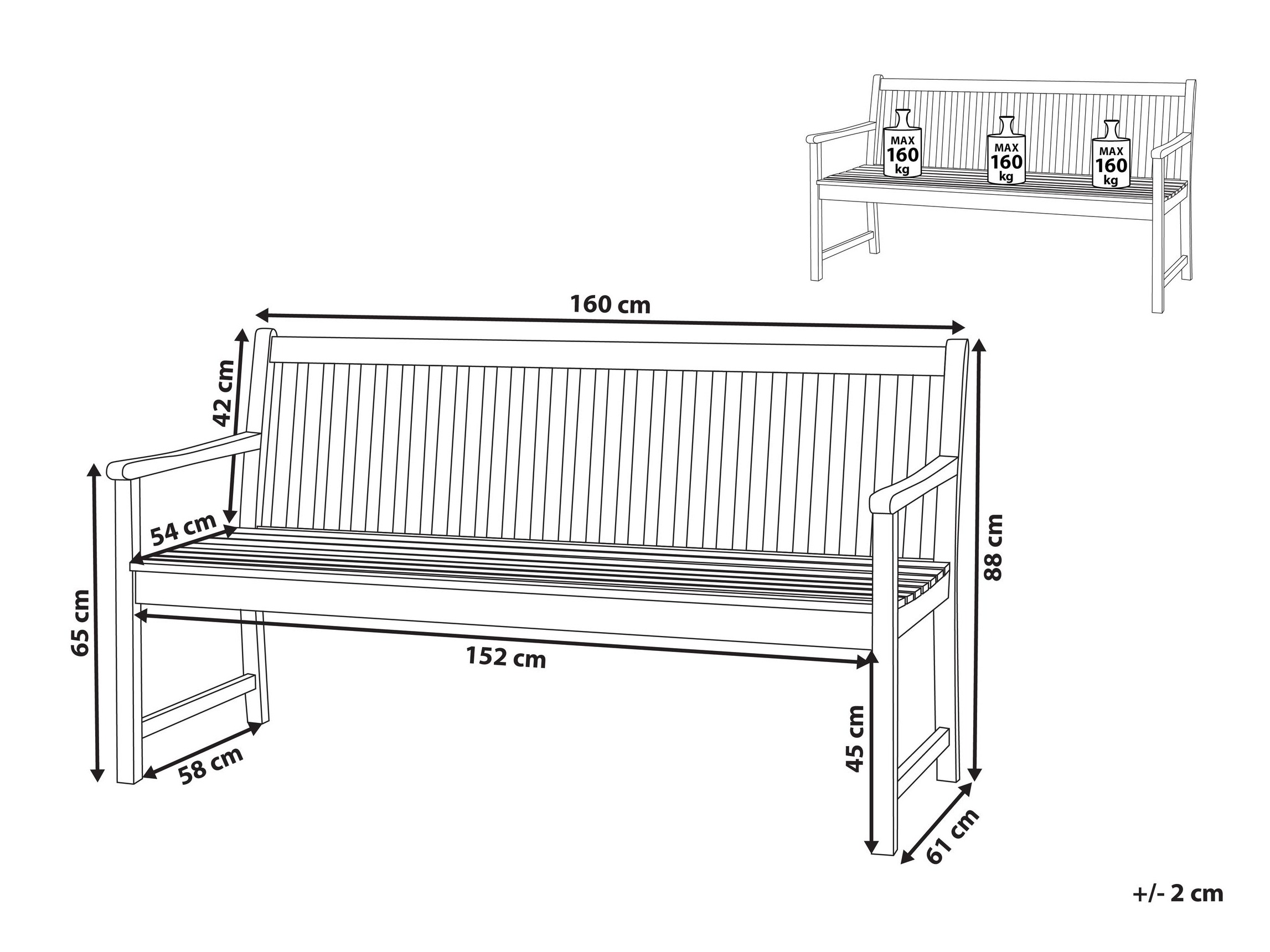 Dārza sols Berwyn 3238