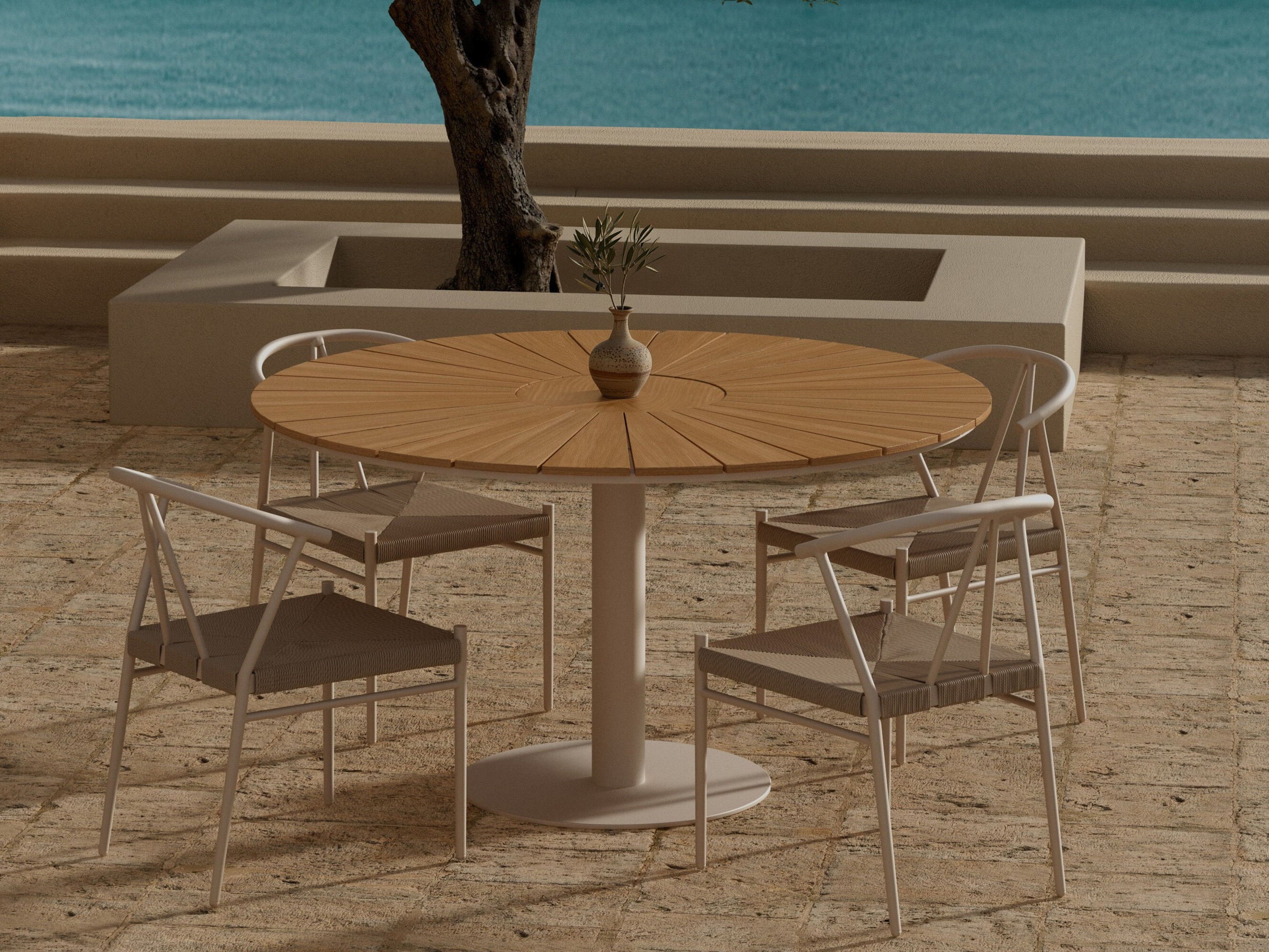 Galds un krēslu komplekts Dallas 5167