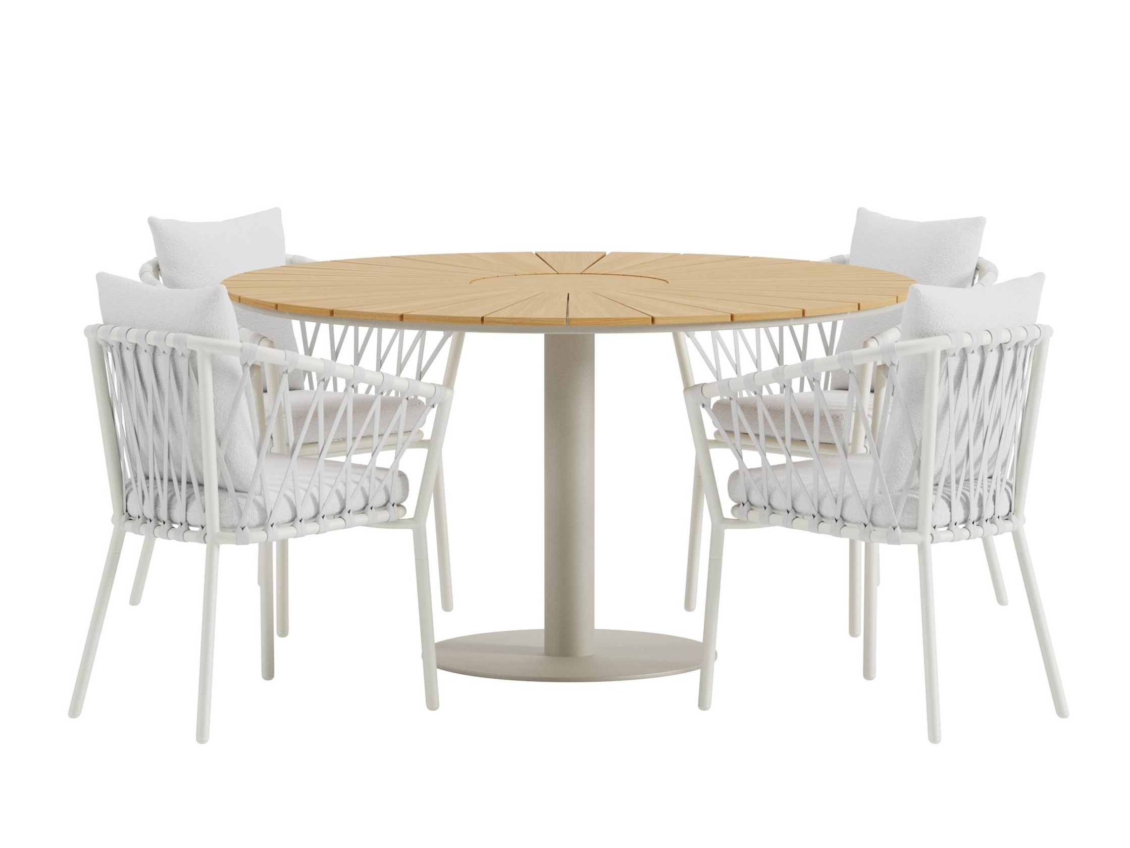 Galds un krēslu komplekts Dallas 5168