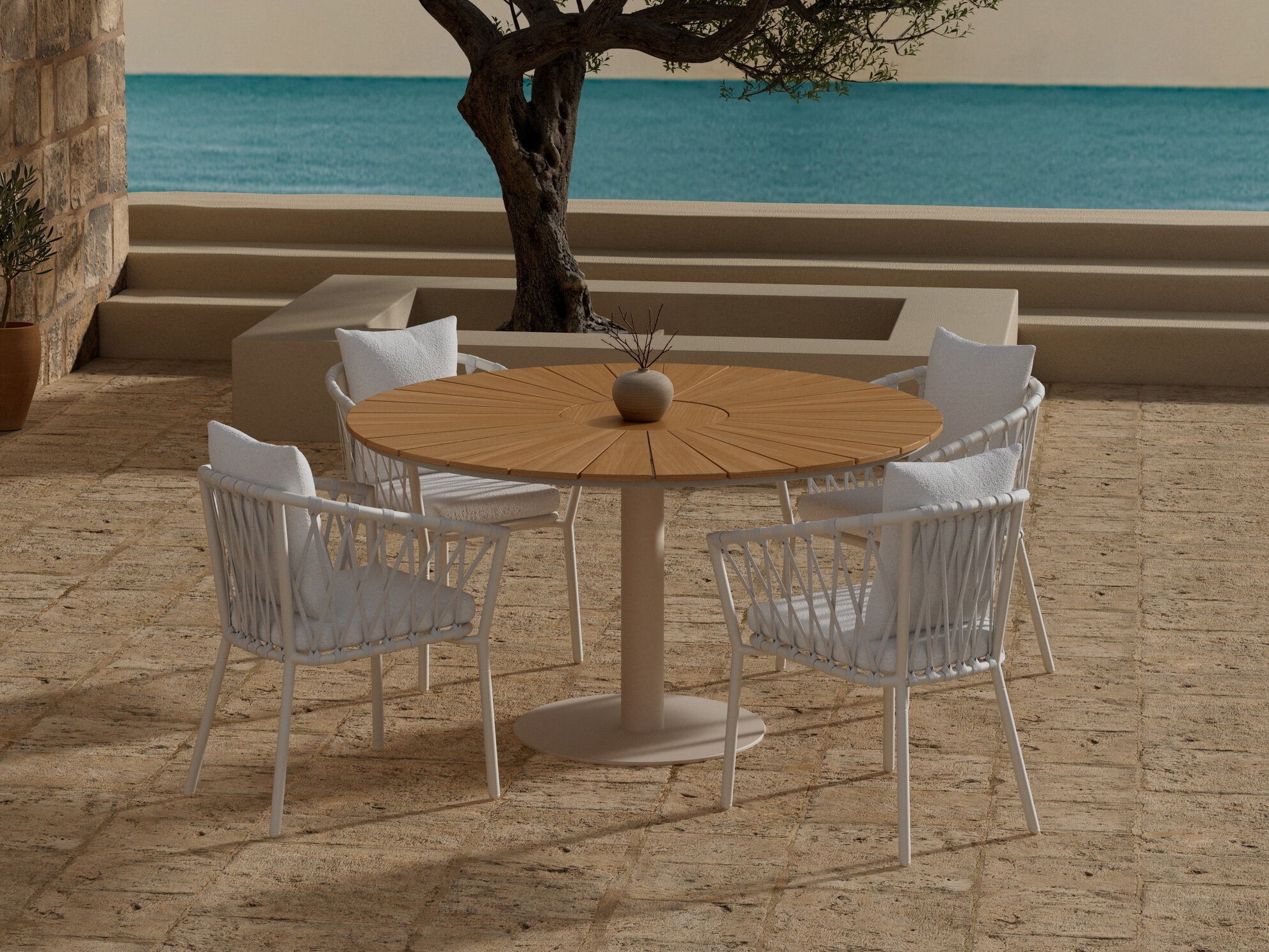 Galds un krēslu komplekts Dallas 5168