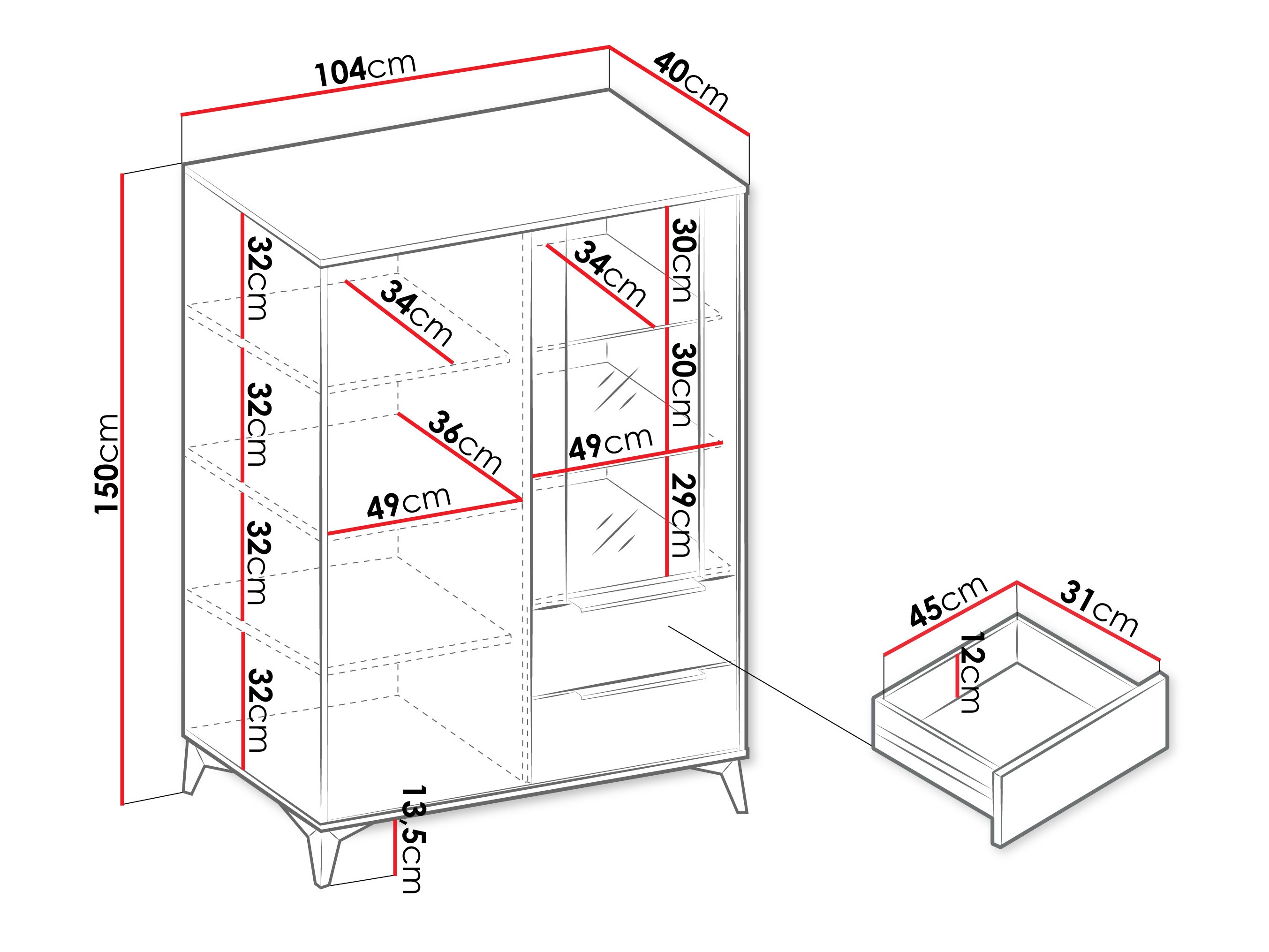 Plaukts Comfivo Citrus V