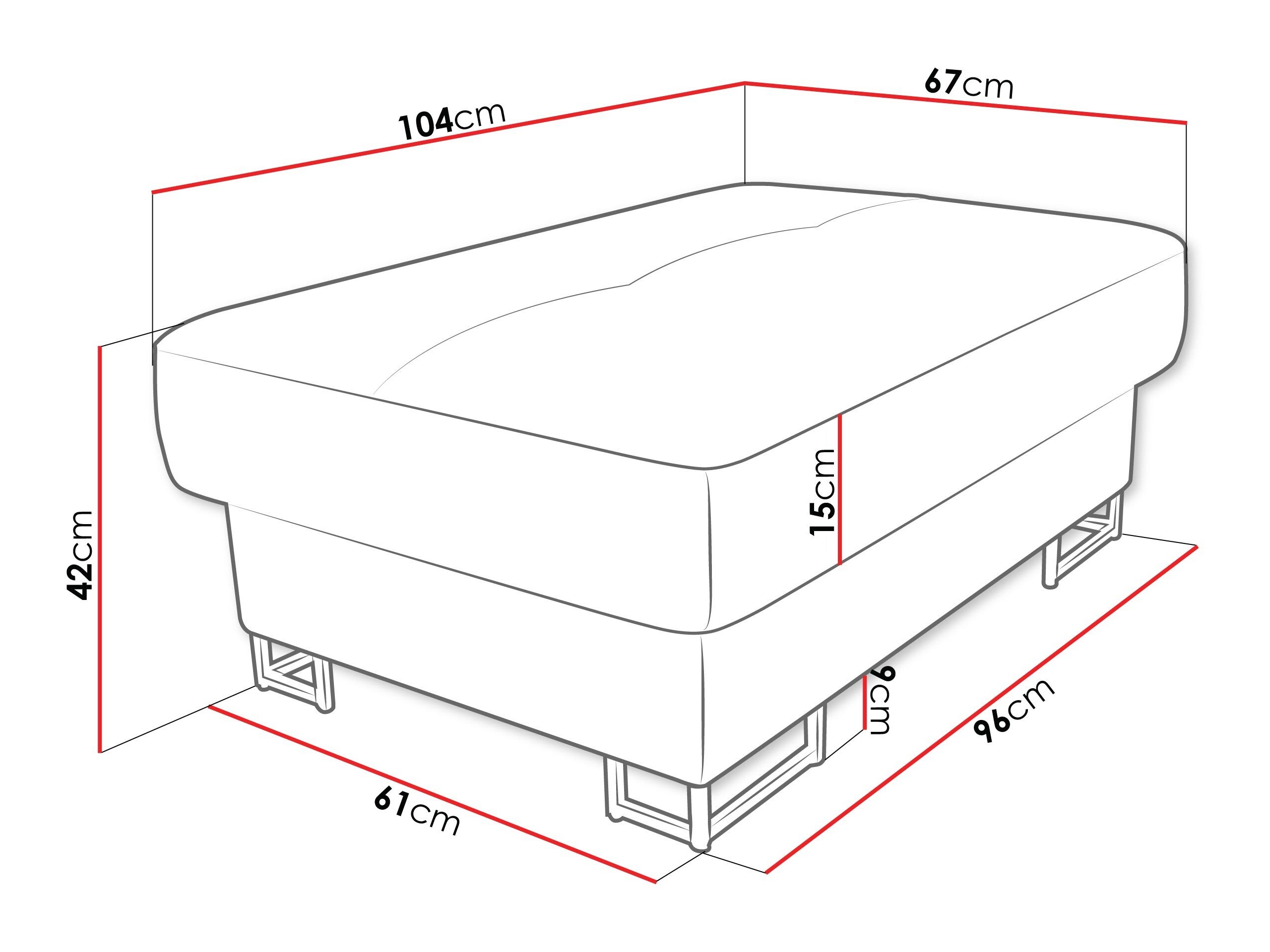 Mīkstais sols Comfivo Ruta (Magic Velvet 2216)