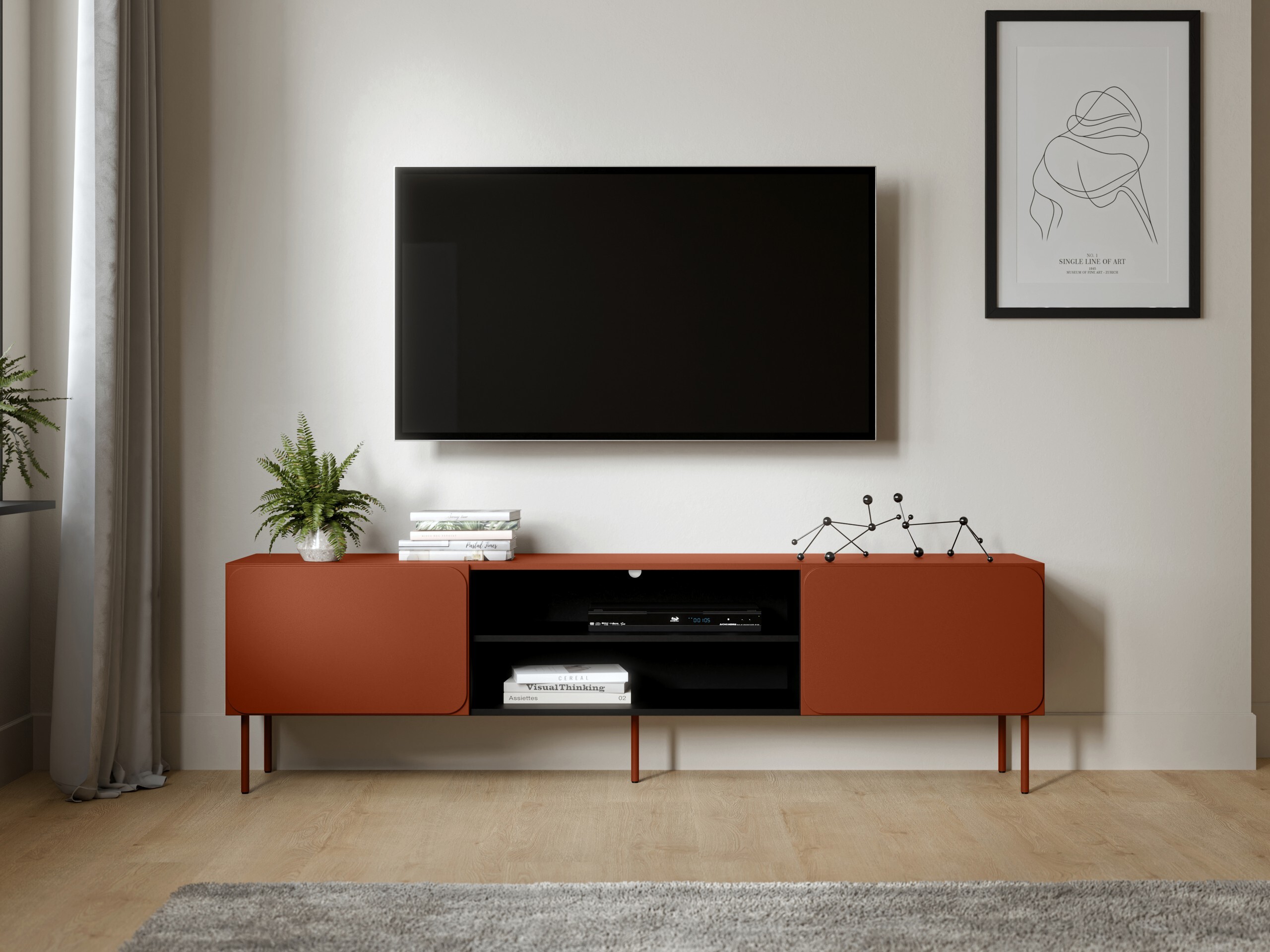 TV galds Fentore 102 (Sarkans)