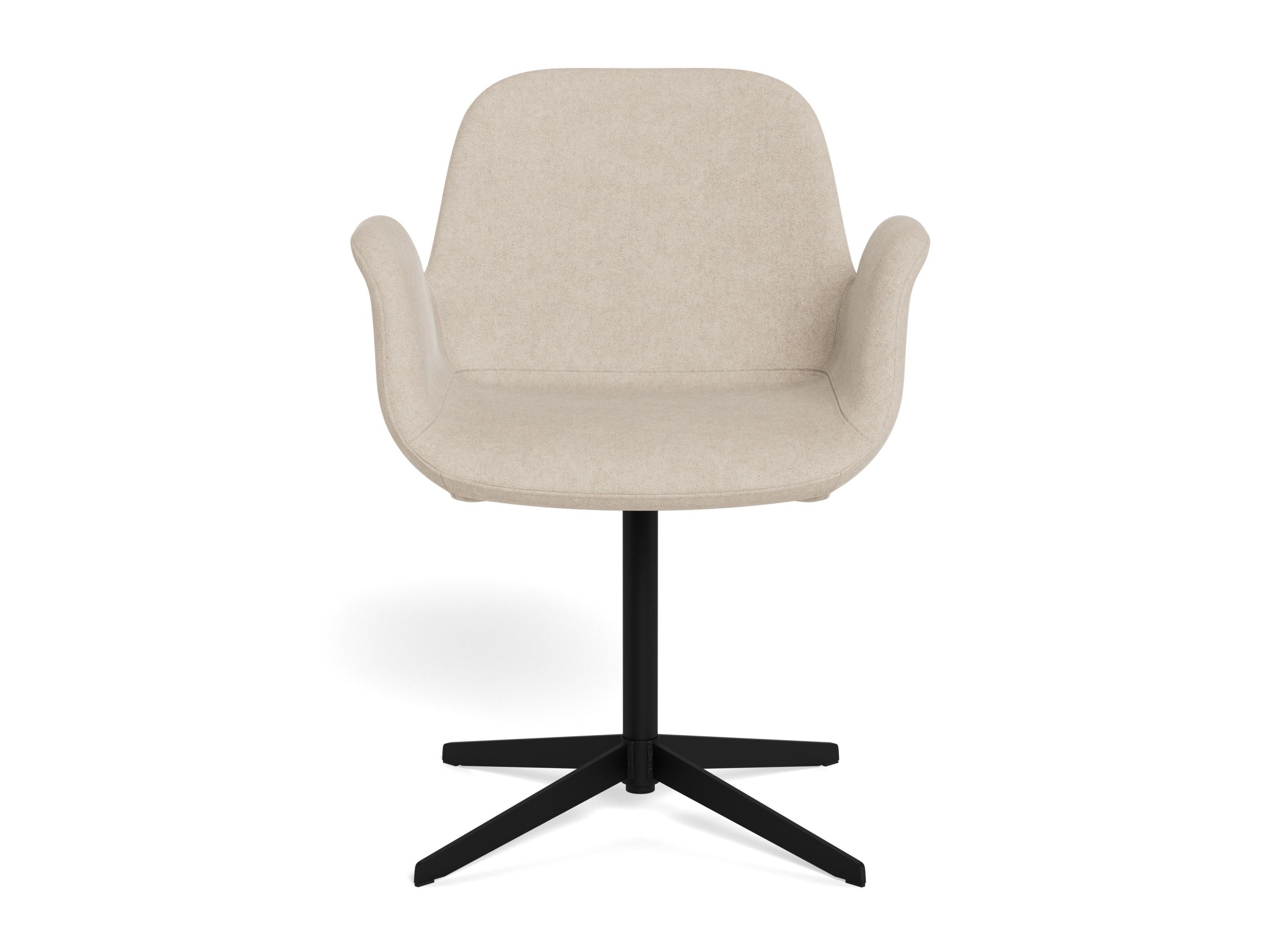 Krēsls Norsica 1058 (Melns + Gaiši brūns)