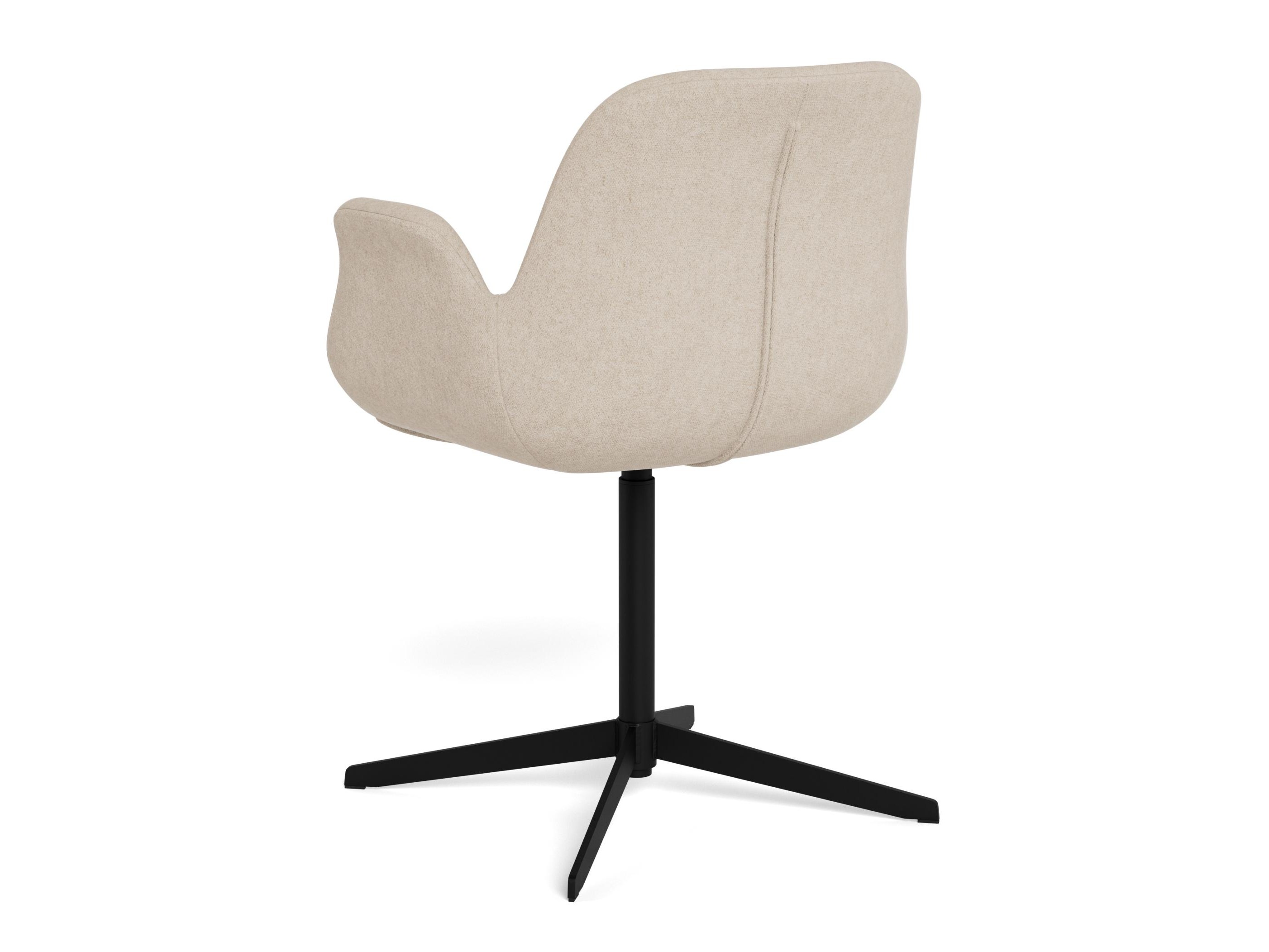 Krēsls Norsica 1058 (Melns + Gaiši brūns)