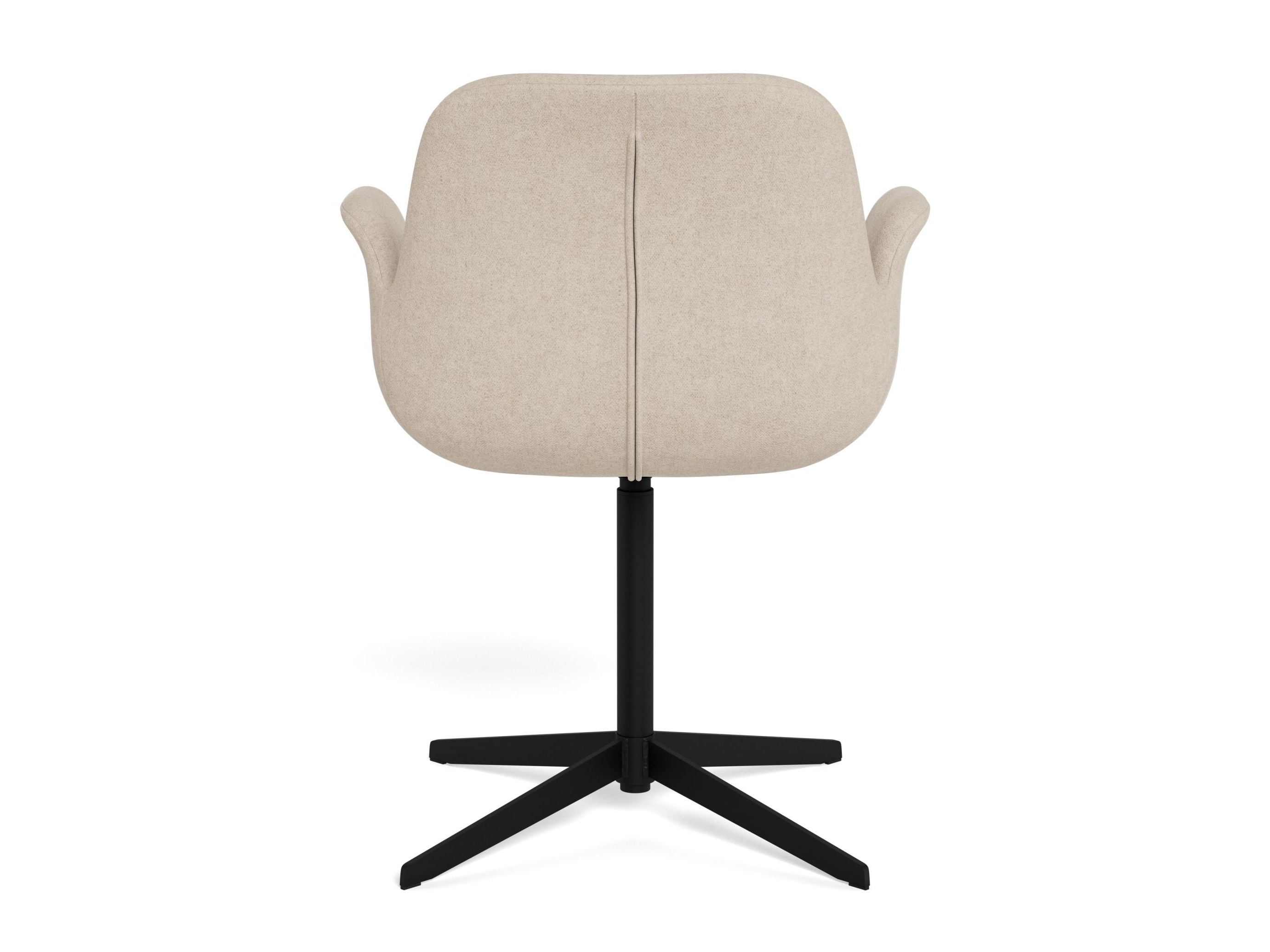 Krēsls Norsica 1058 (Melns + Gaiši brūns)