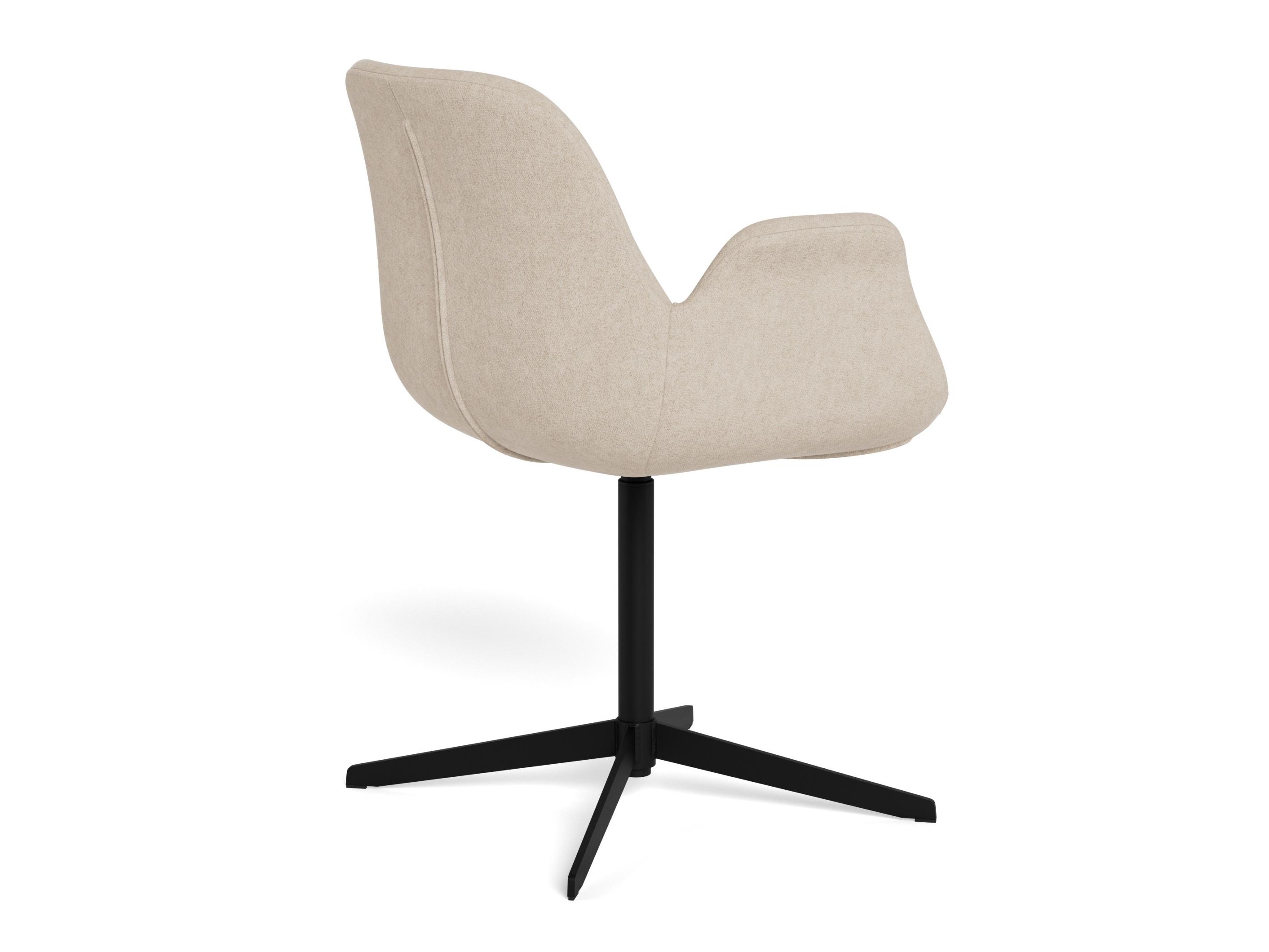 Krēsls Norsica 1058 (Melns + Gaiši brūns)