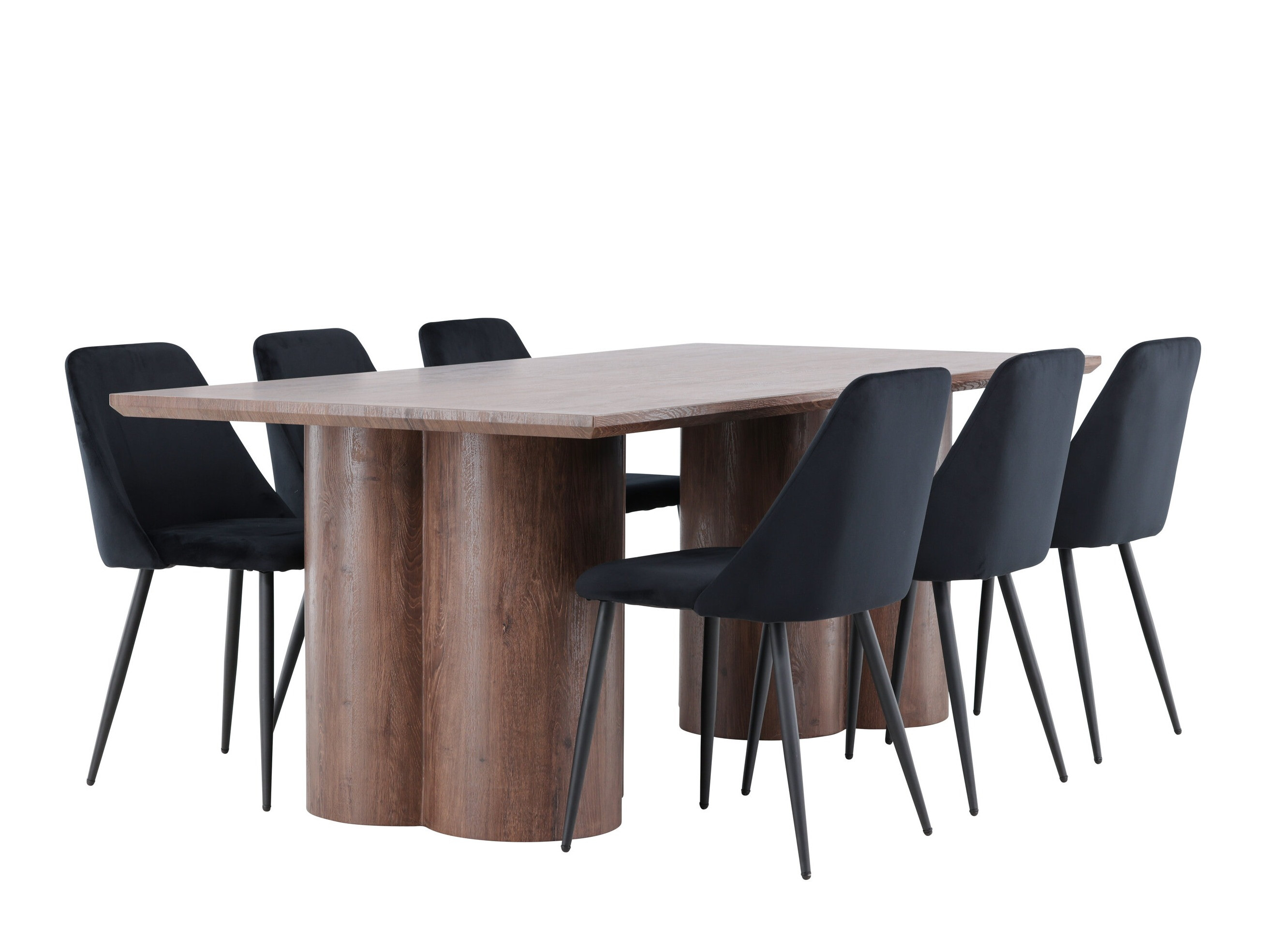 Ēdamistabas komplekts Dallas 5182 (Brūns)