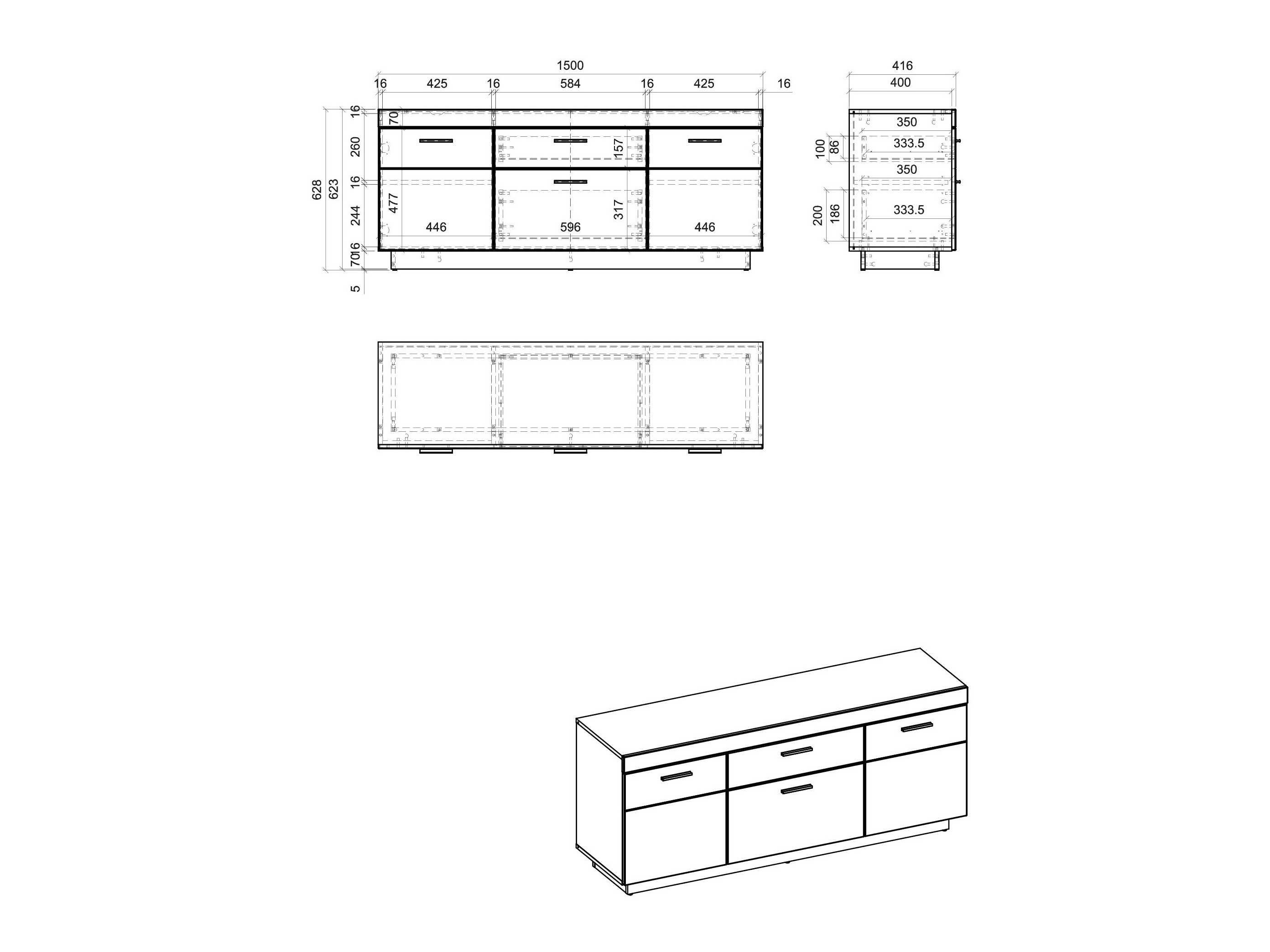 TV galds Balelbu 100