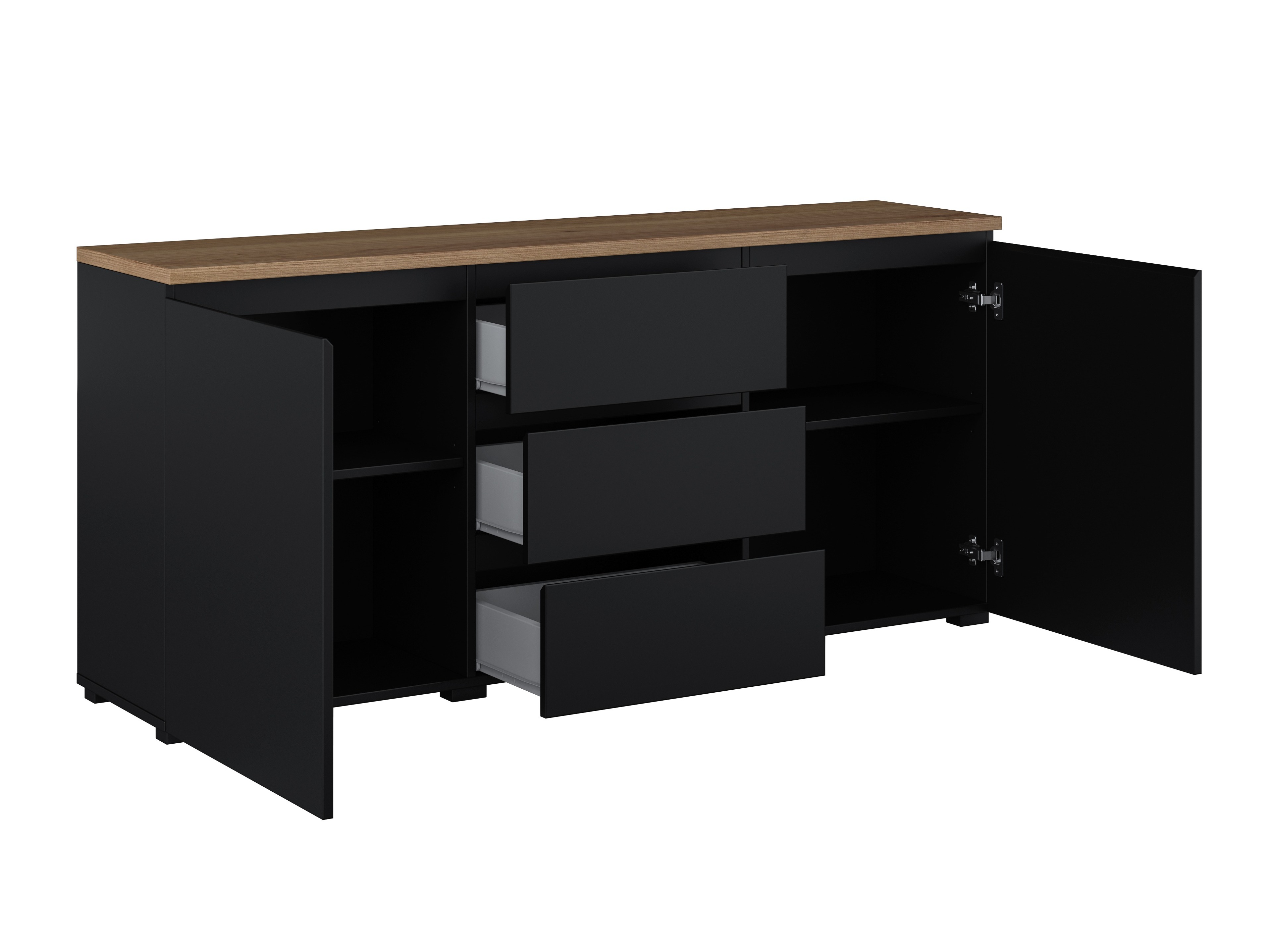 Kumode Baletu 106 (Melns + Ozols)