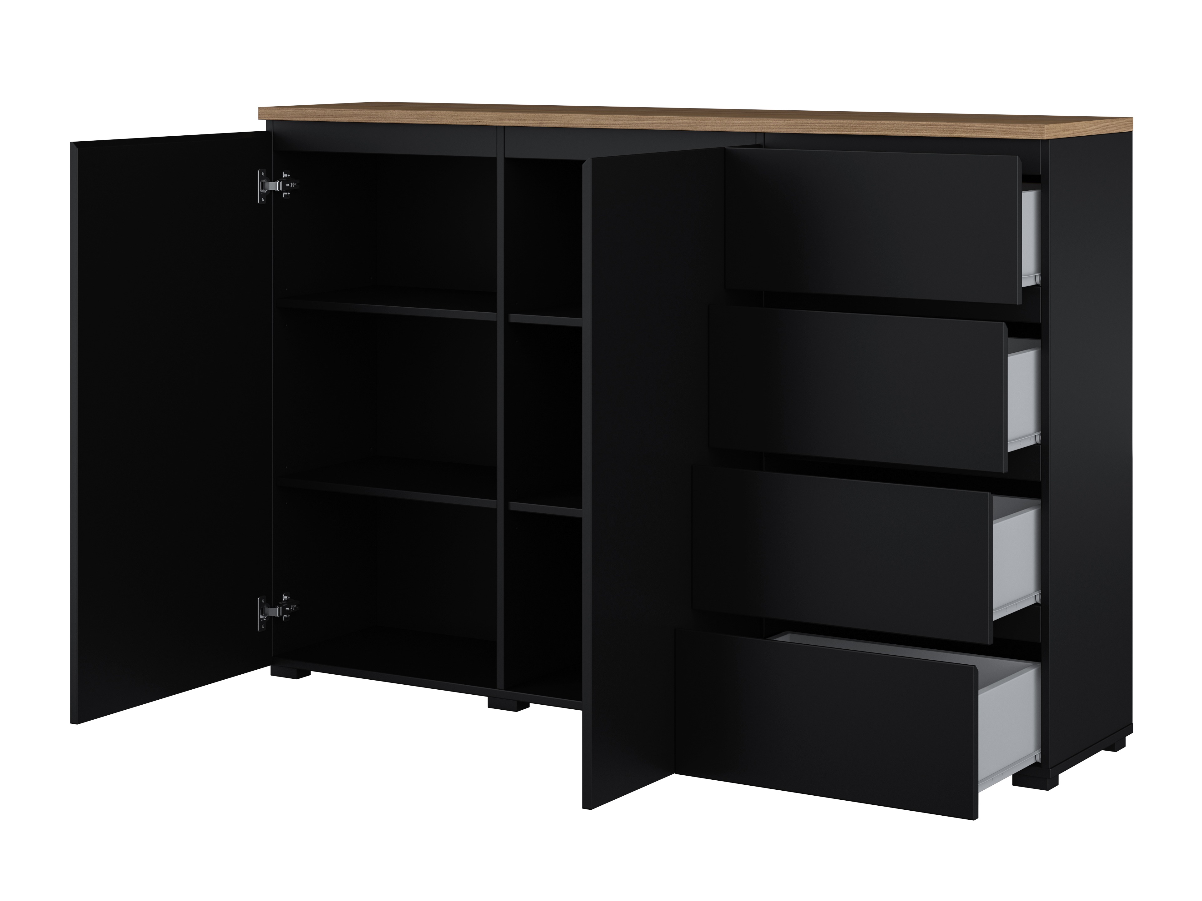 Kumode Baletu 109 (Melns + Ozols)
