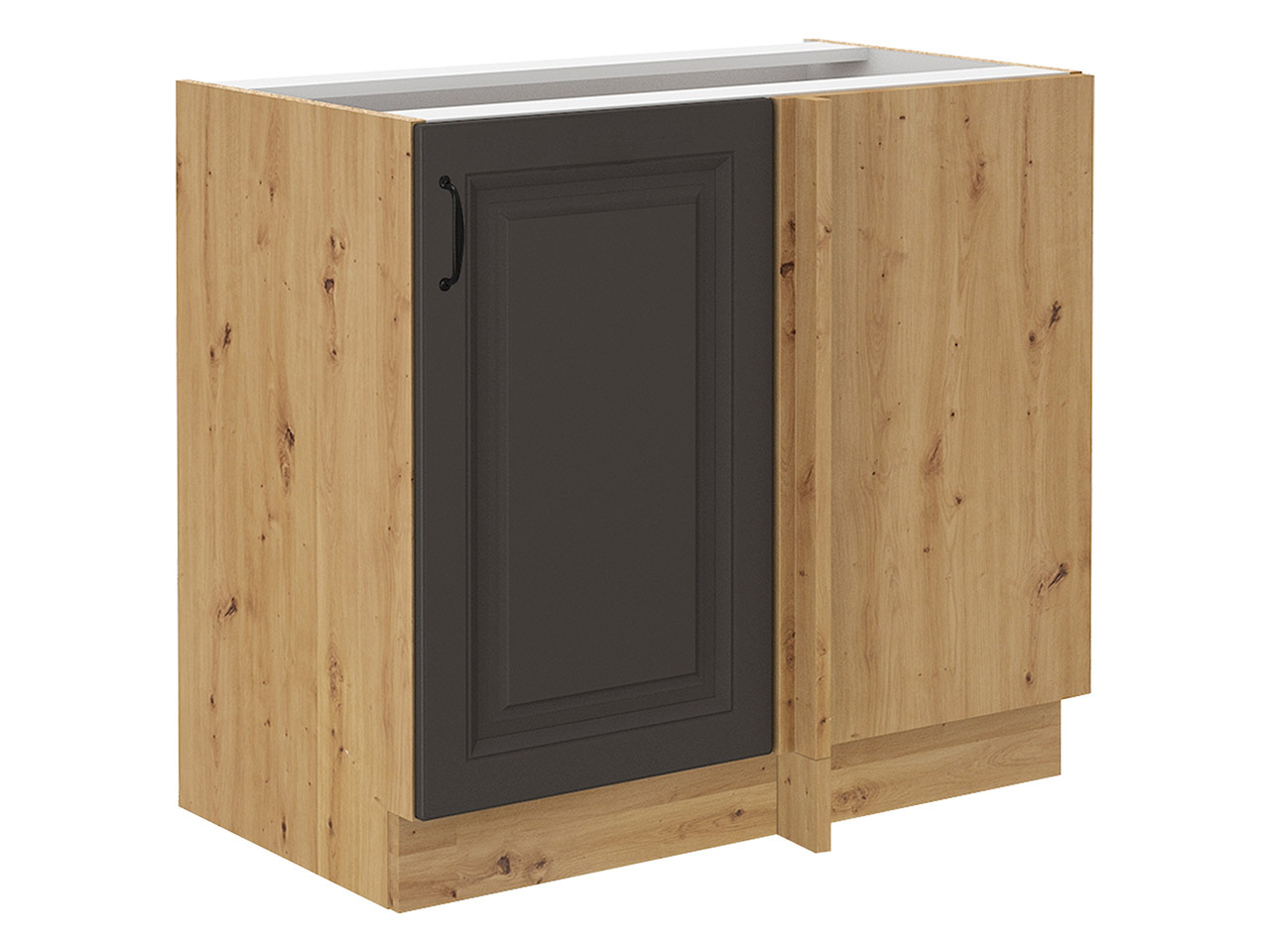 Moduļu skapis ar durvīm Retro Grey 100